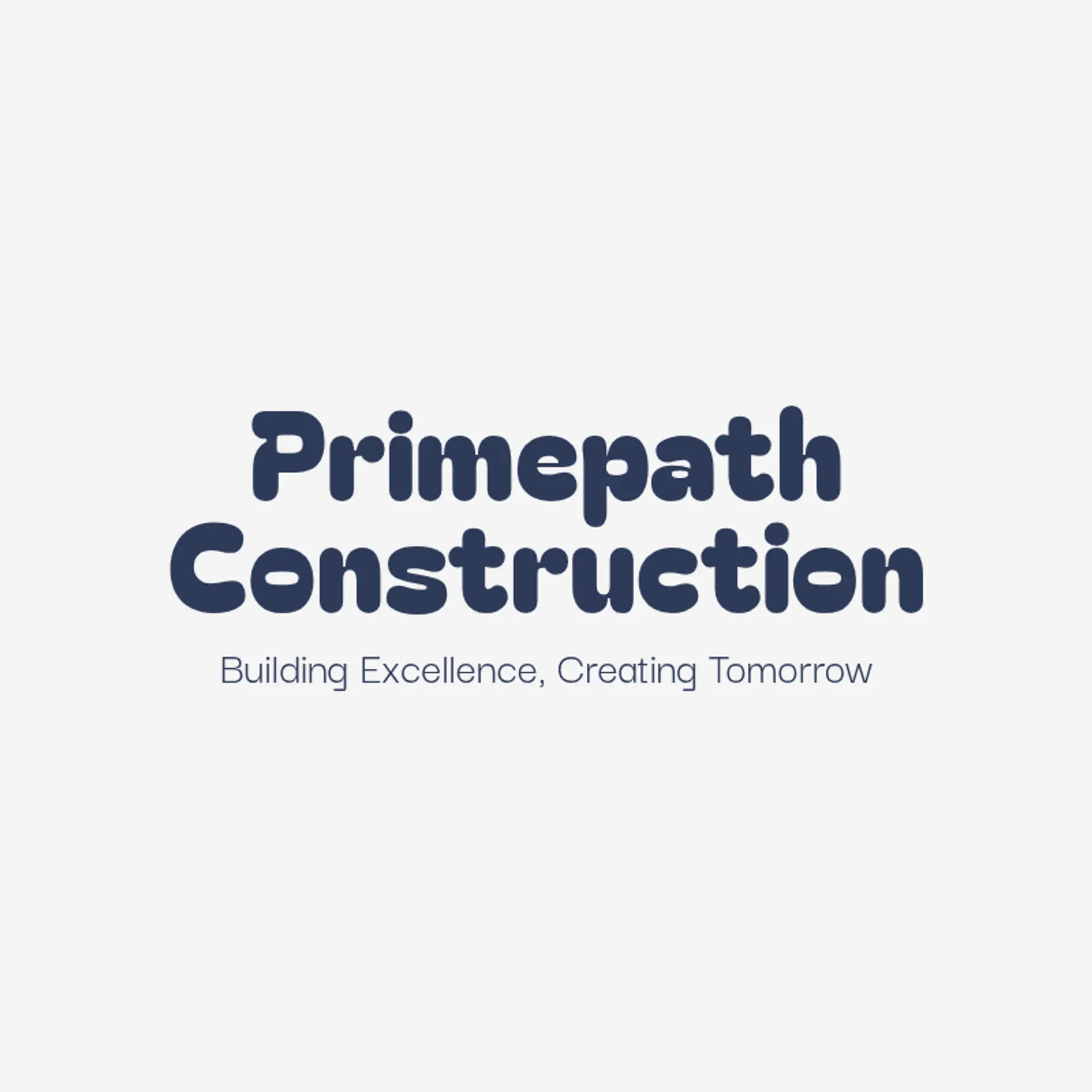 PrimePath Construction logo for commercial construction