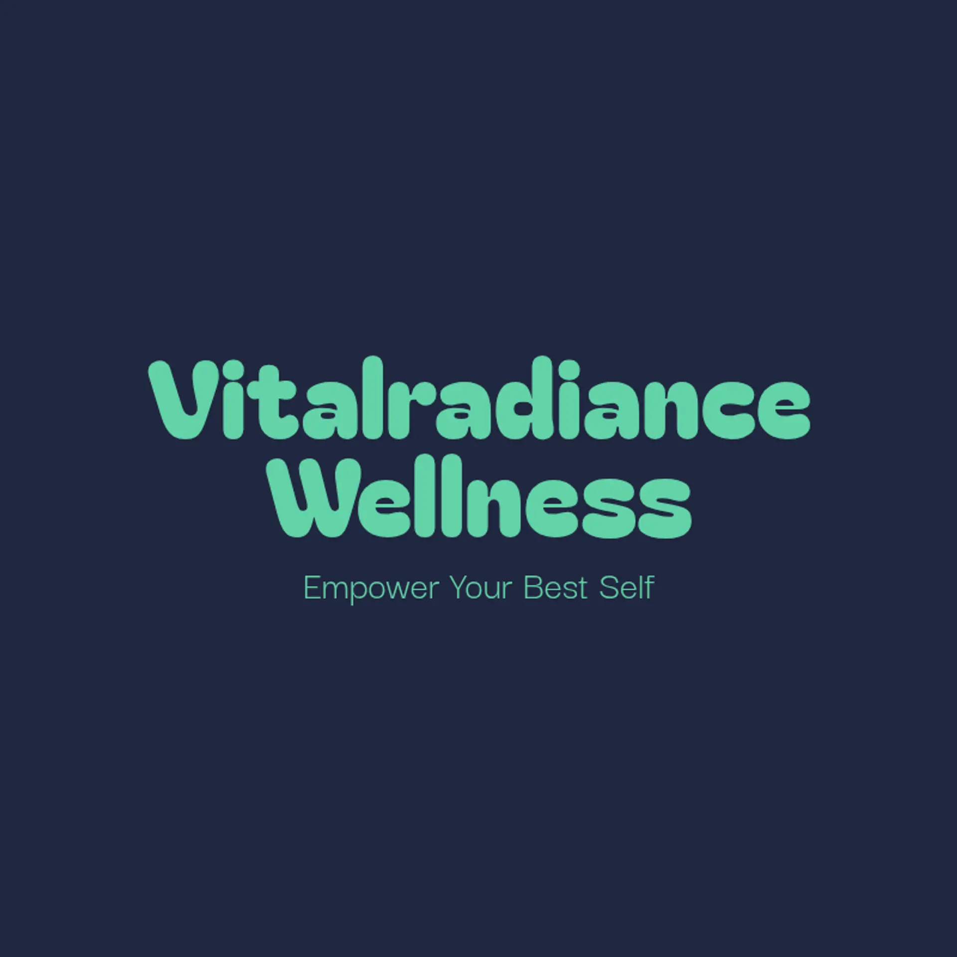 VibrantVitality logo for health and fitness