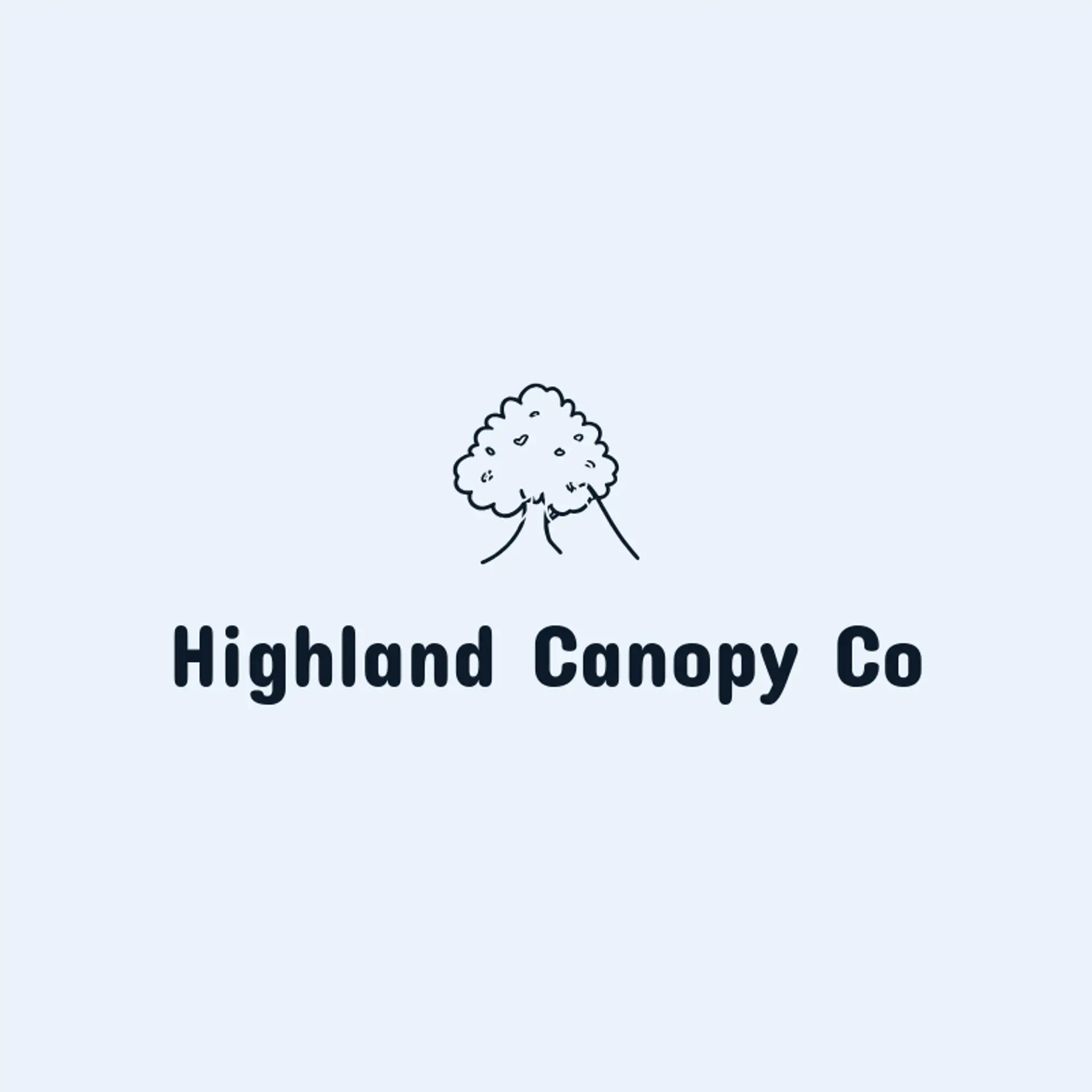 Highland Canopy Co logo for canopy