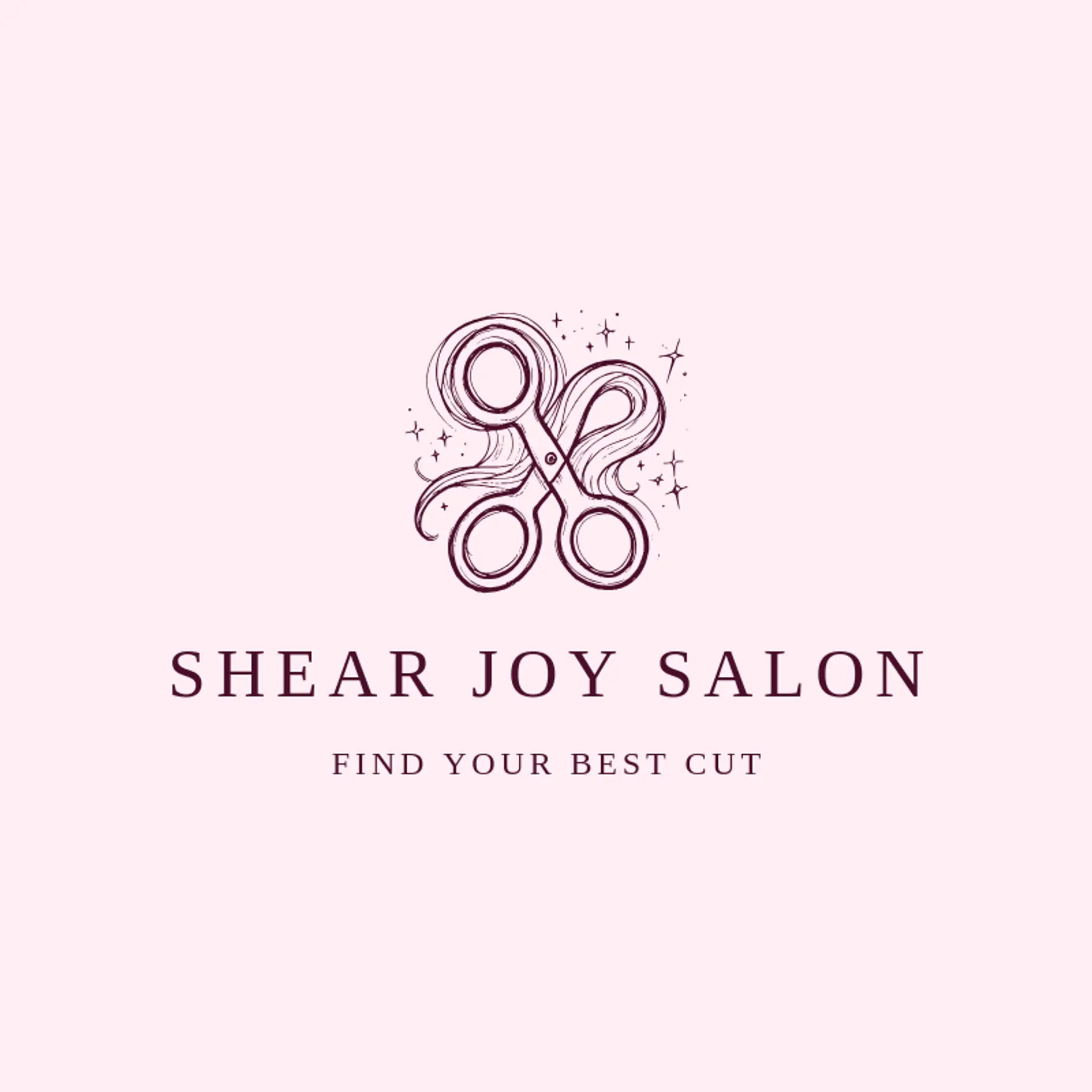 Shear Joy Salon logo for hair
