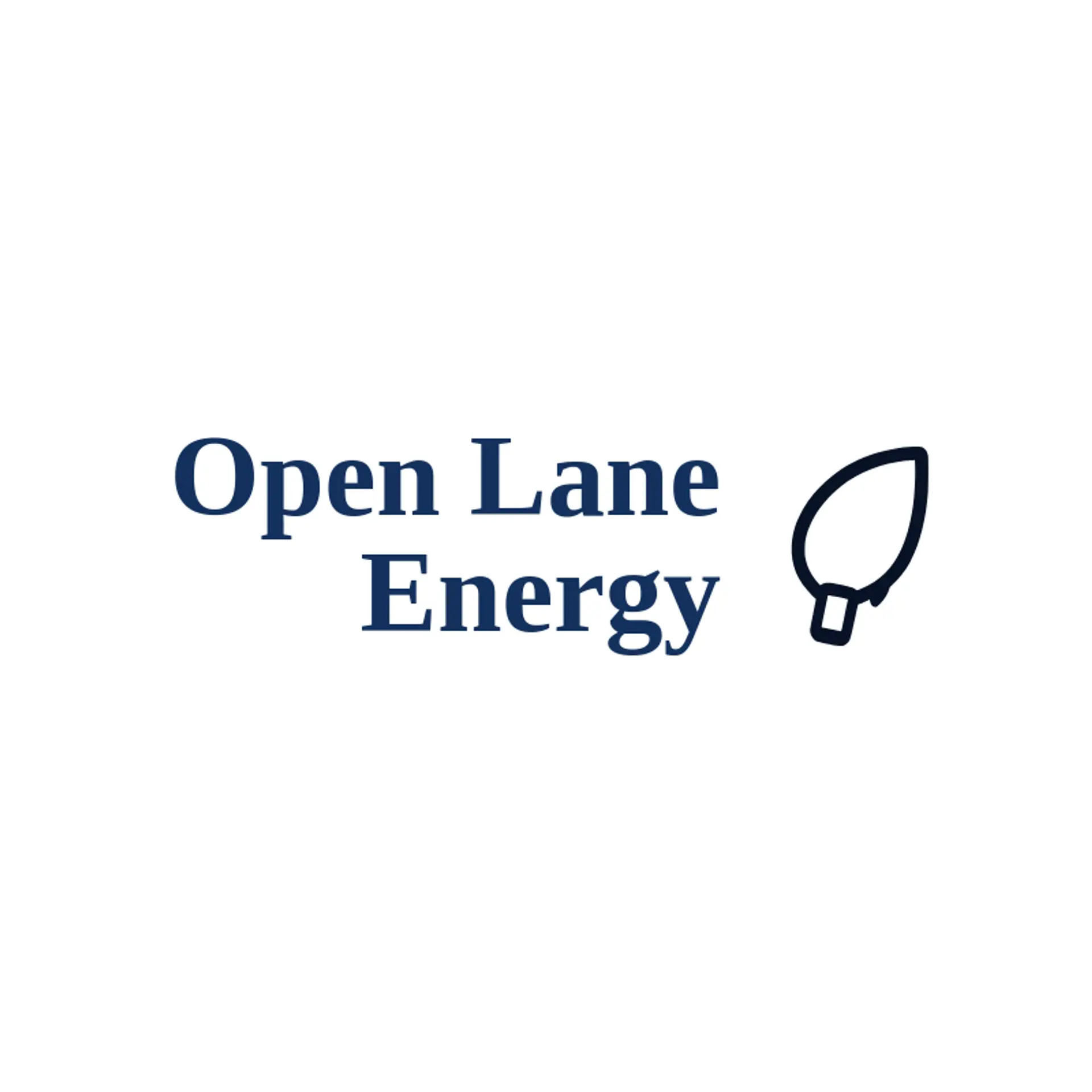 Open Lane Energy logo for charger
