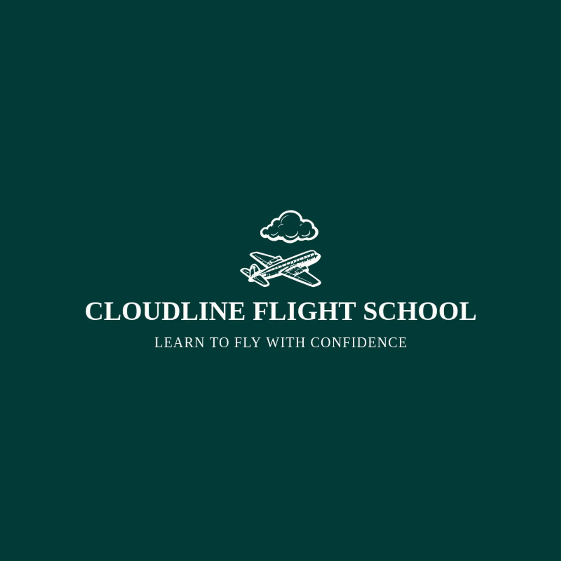 Cloudline Flight School logo for flight