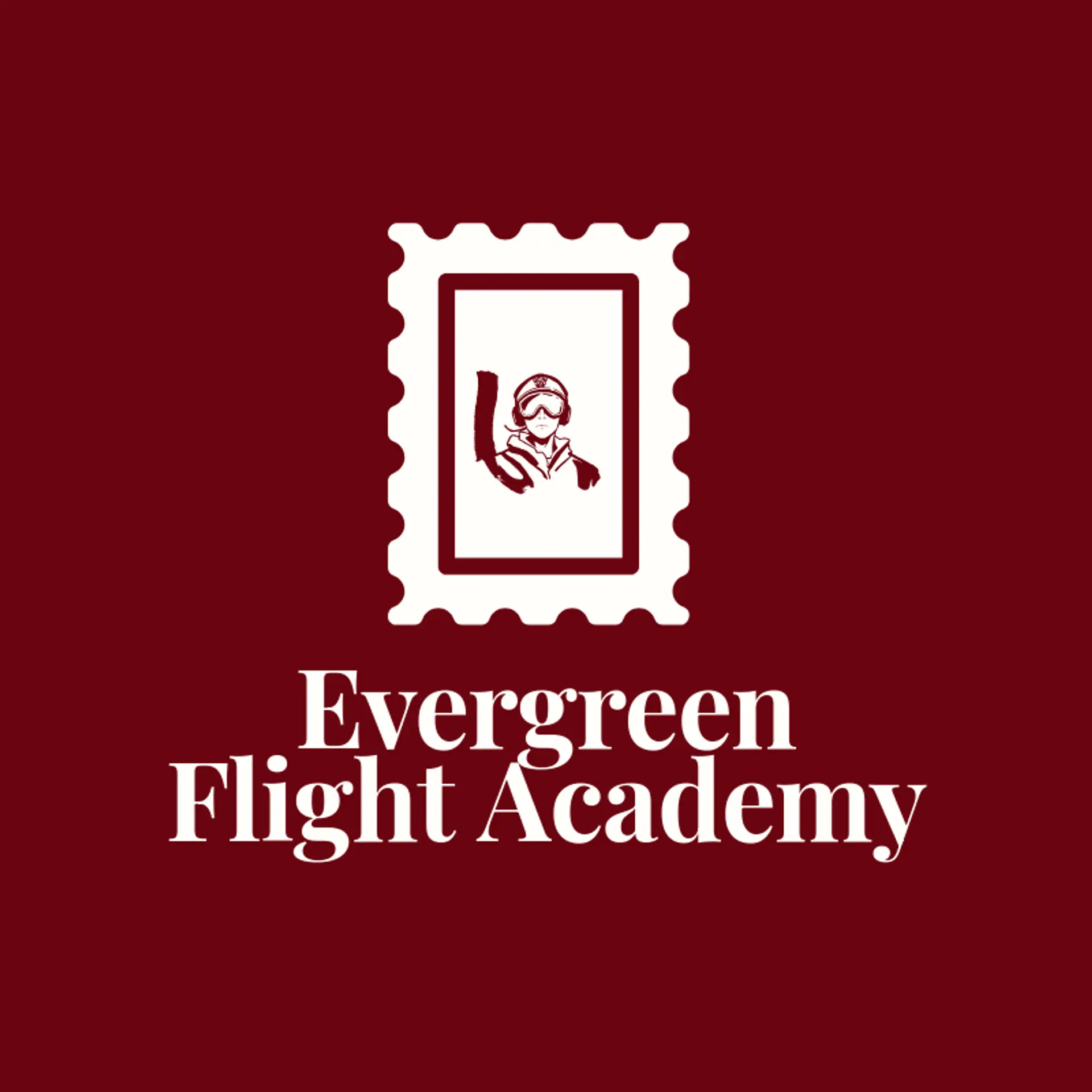 Evergreen Flight Academy logo for pilot