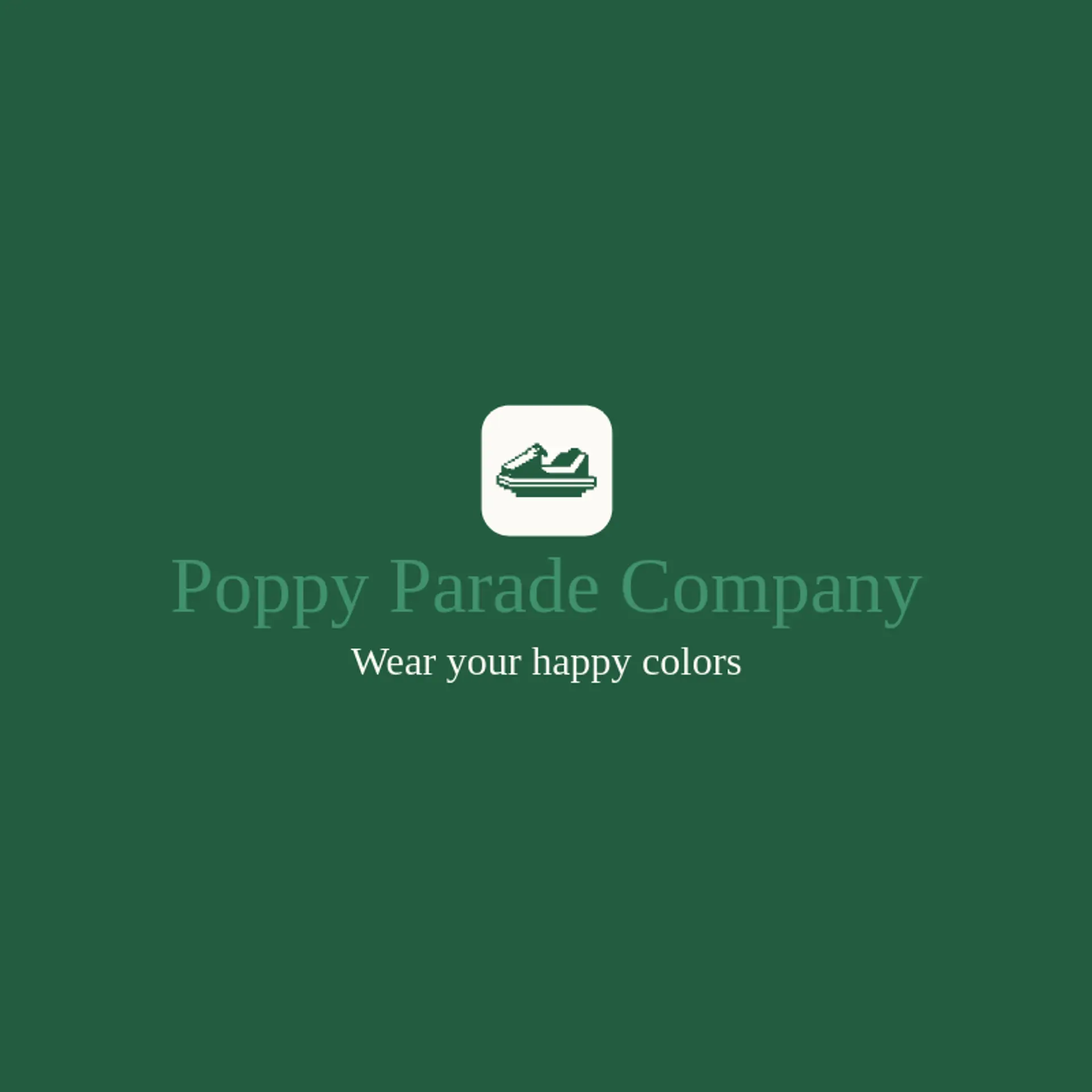 Poppy Parade Company logo for carnival