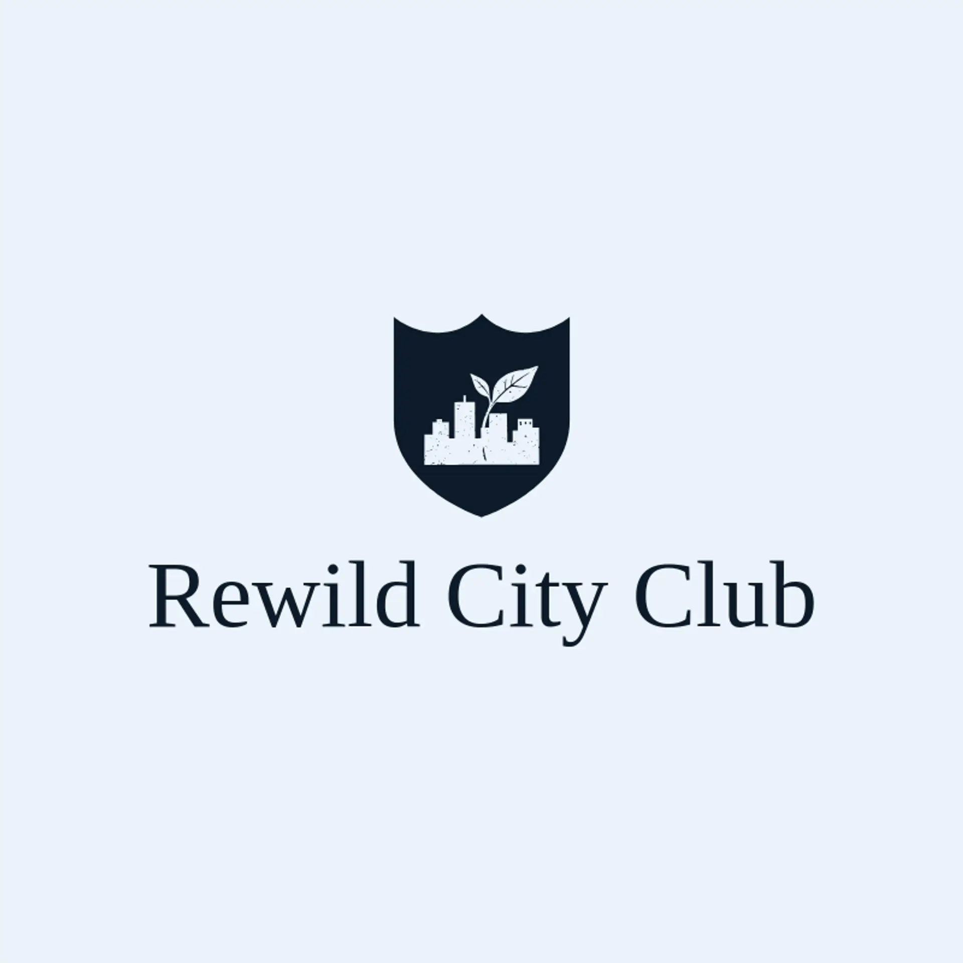 Rewild City Club logo for sustainability