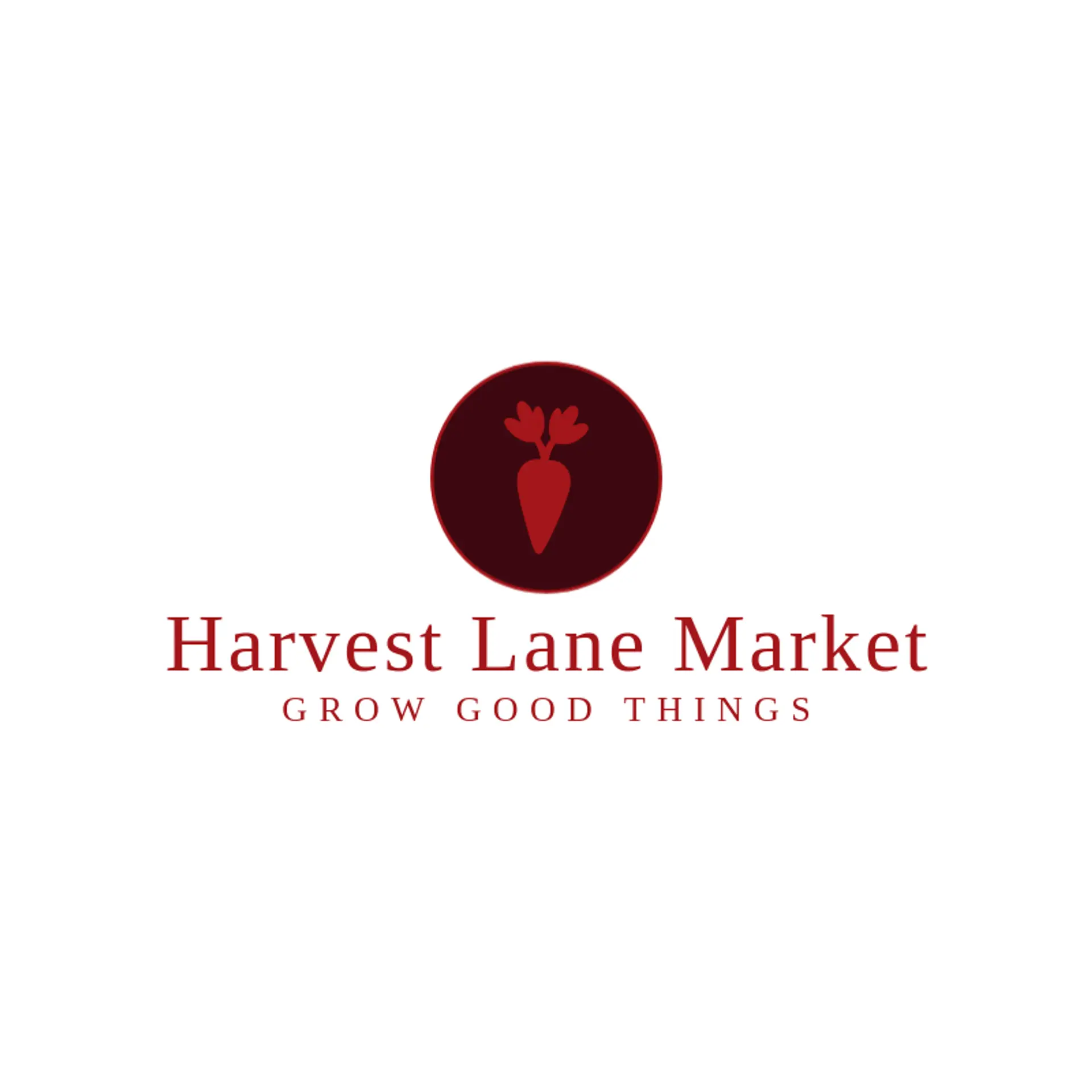 Harvest Lane Market logo for vegetarian