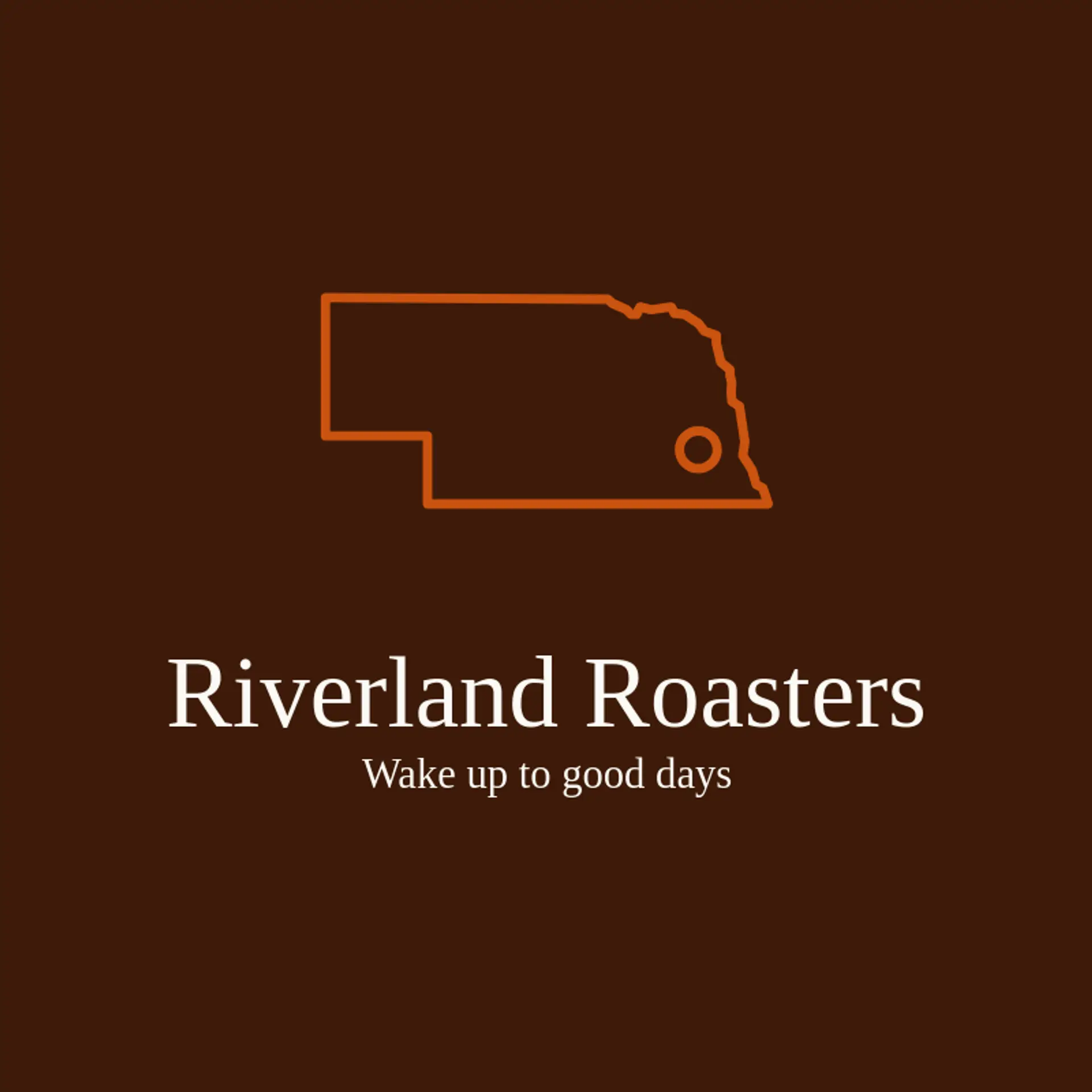 Riverland Roasters logo for nebraska