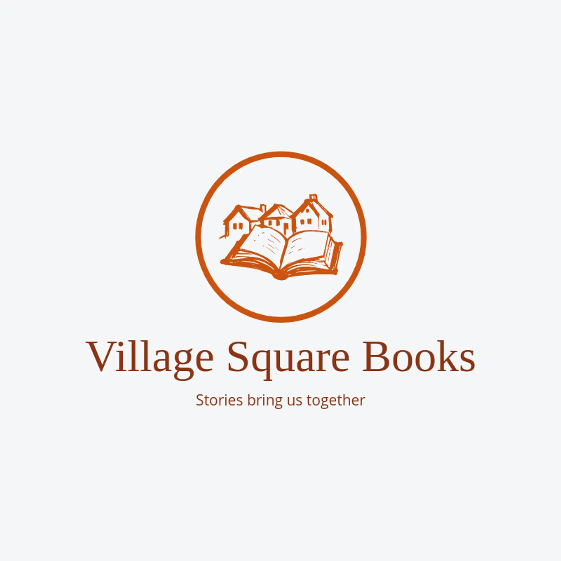 Village Square Books logo for village