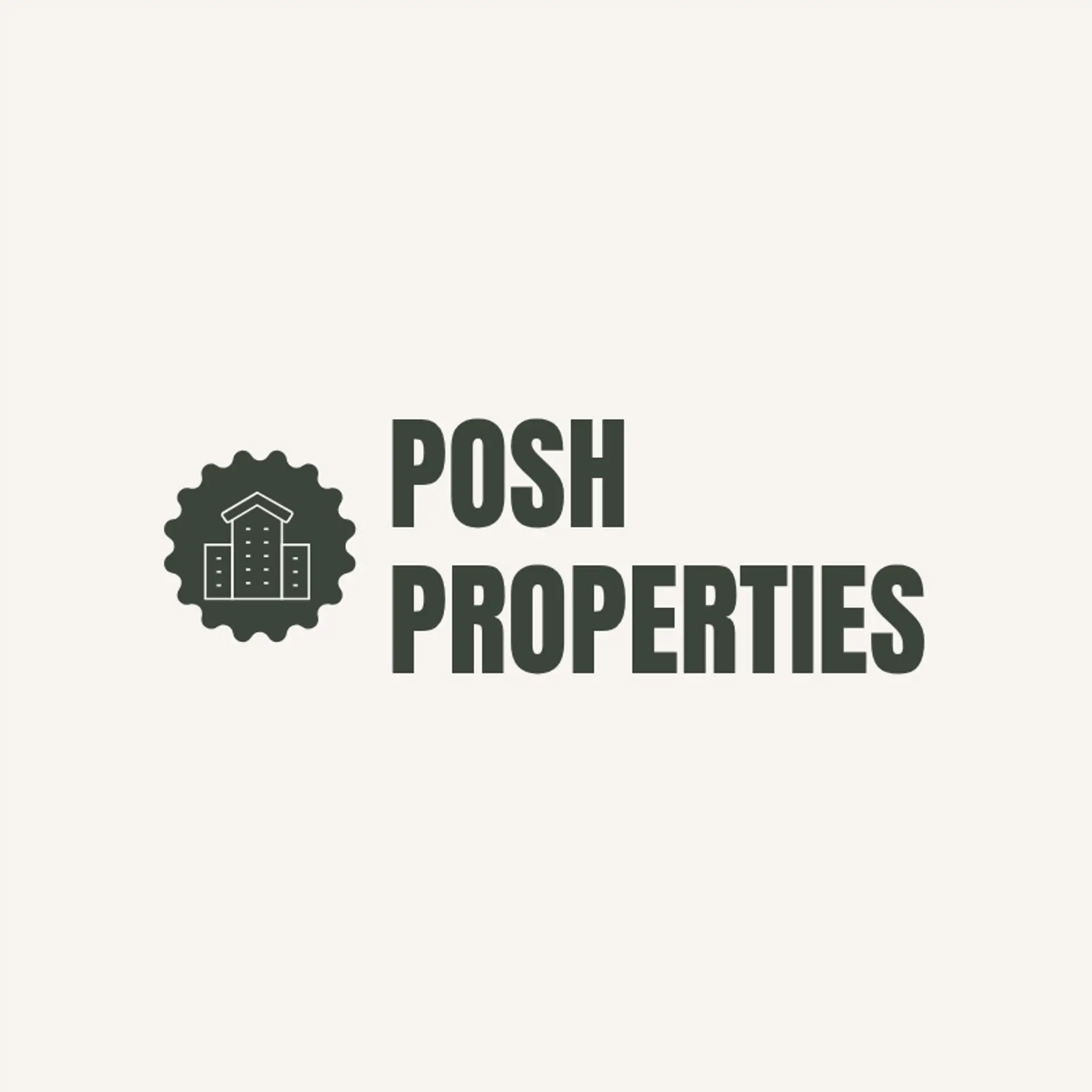 Posh Properties logo for classy real estate