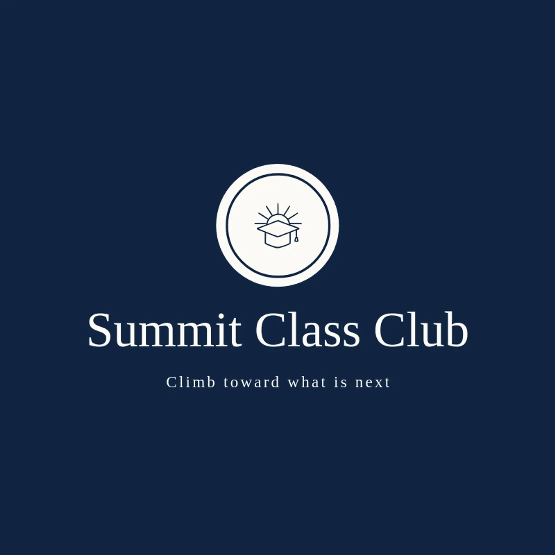 Summit Class Club logo for graduation
