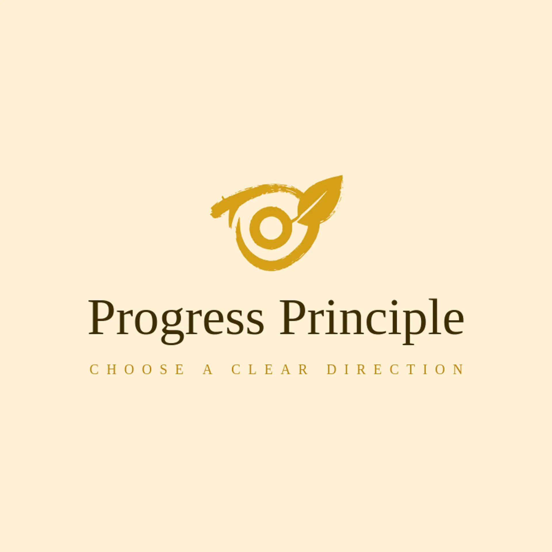 Progress Principle logo for goal