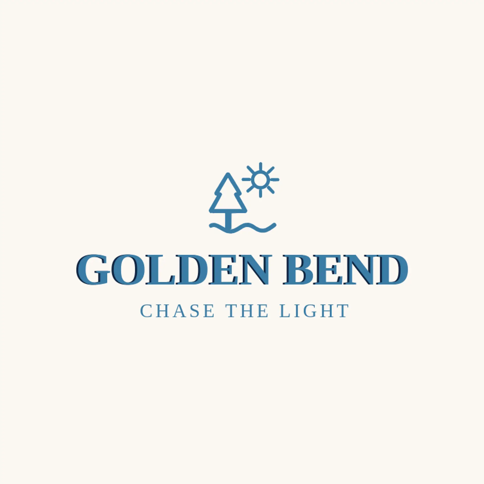 Golden Bend logo for river