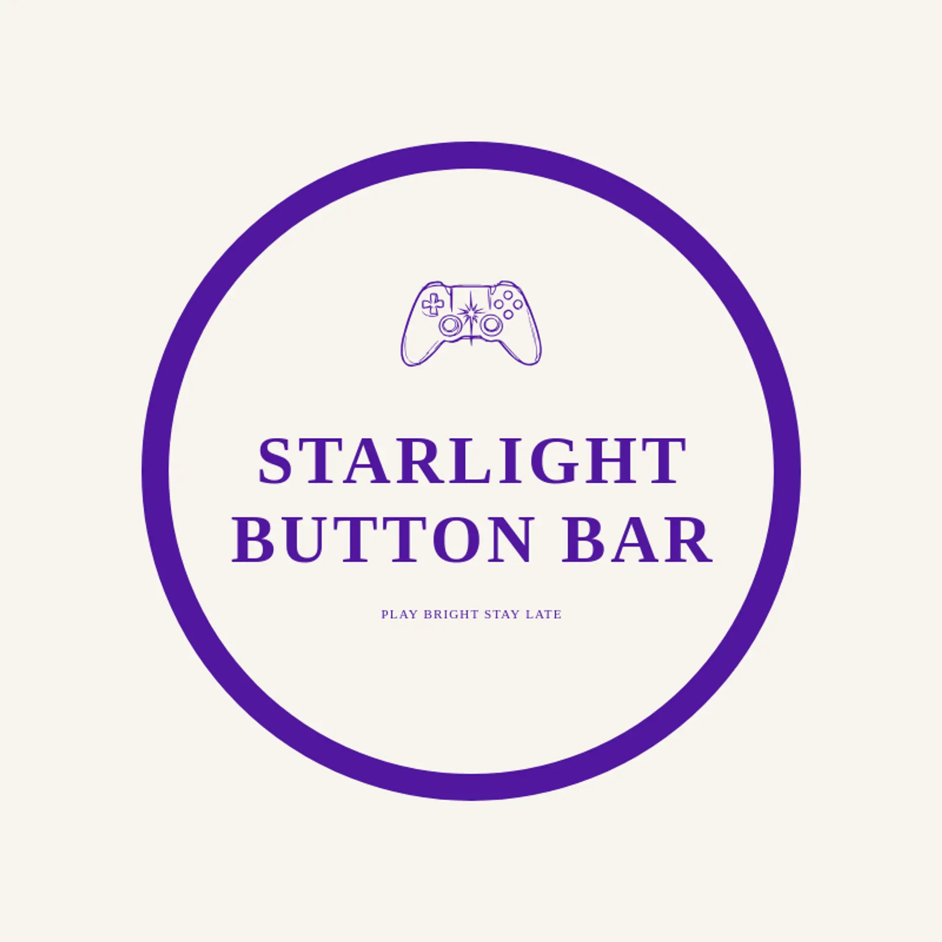 Starlight Button Bar logo for playstation