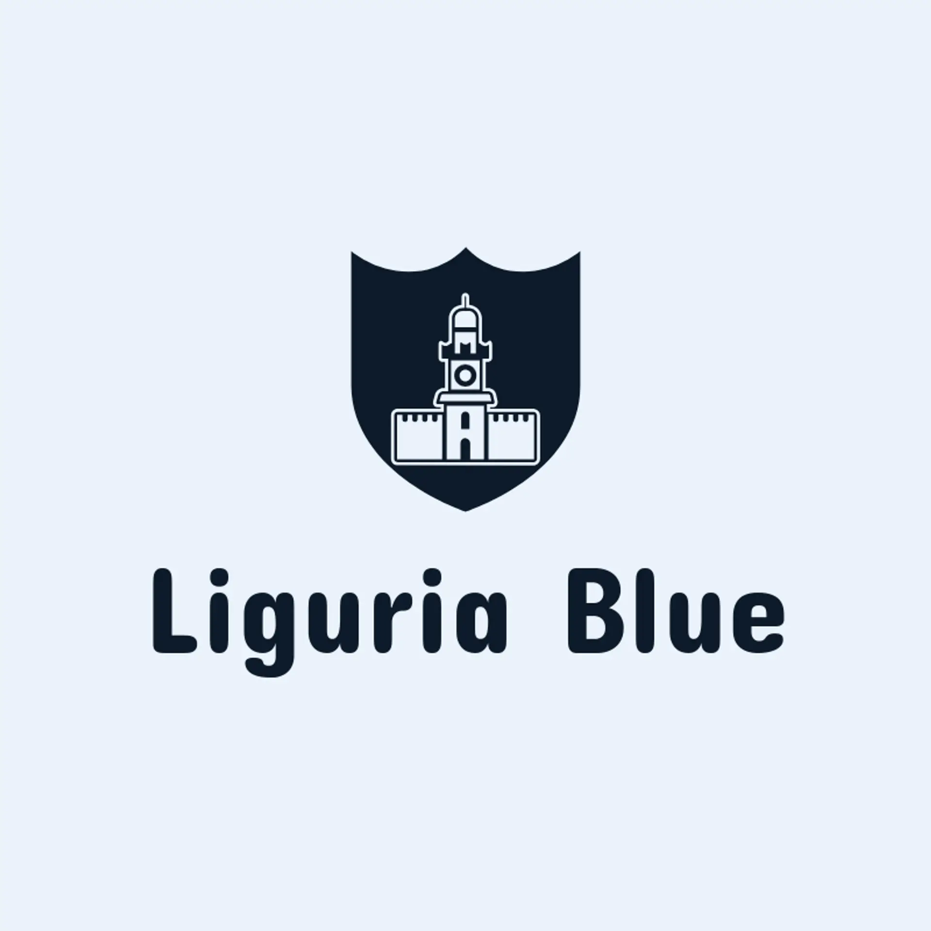 Liguria Blue logo for italy