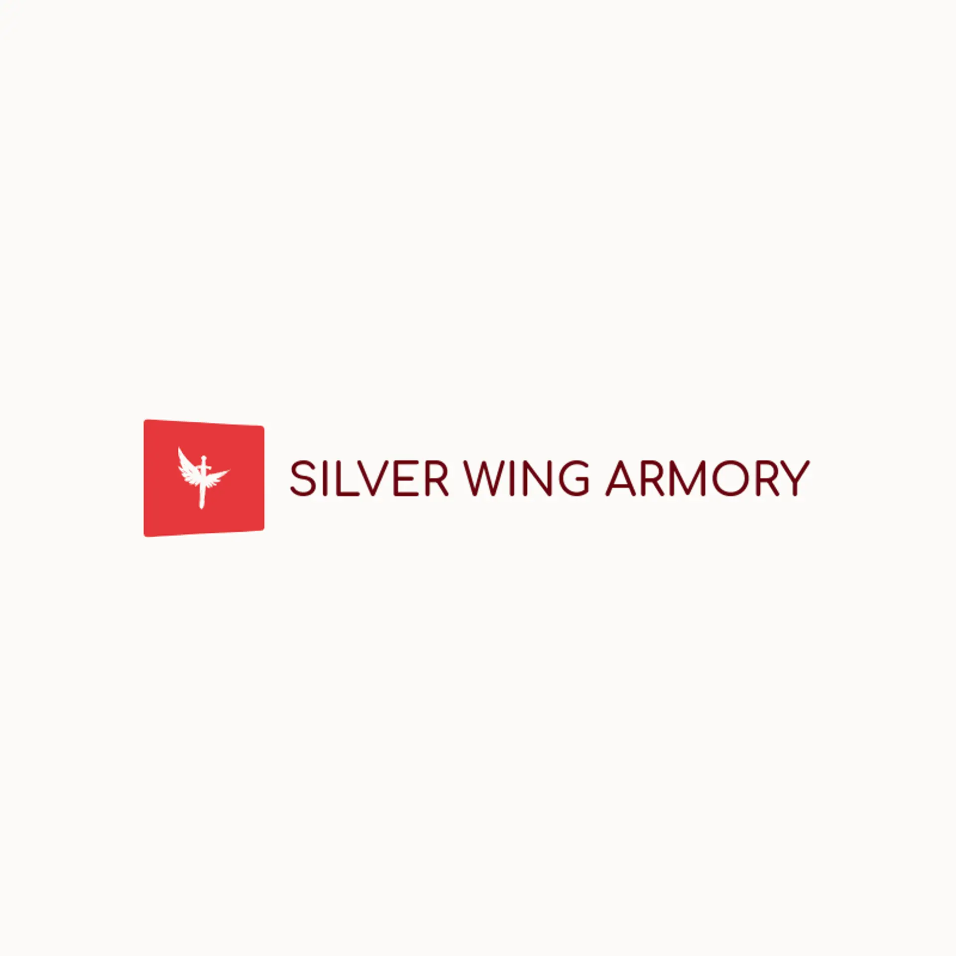 Silver Wing Armory logo for sword