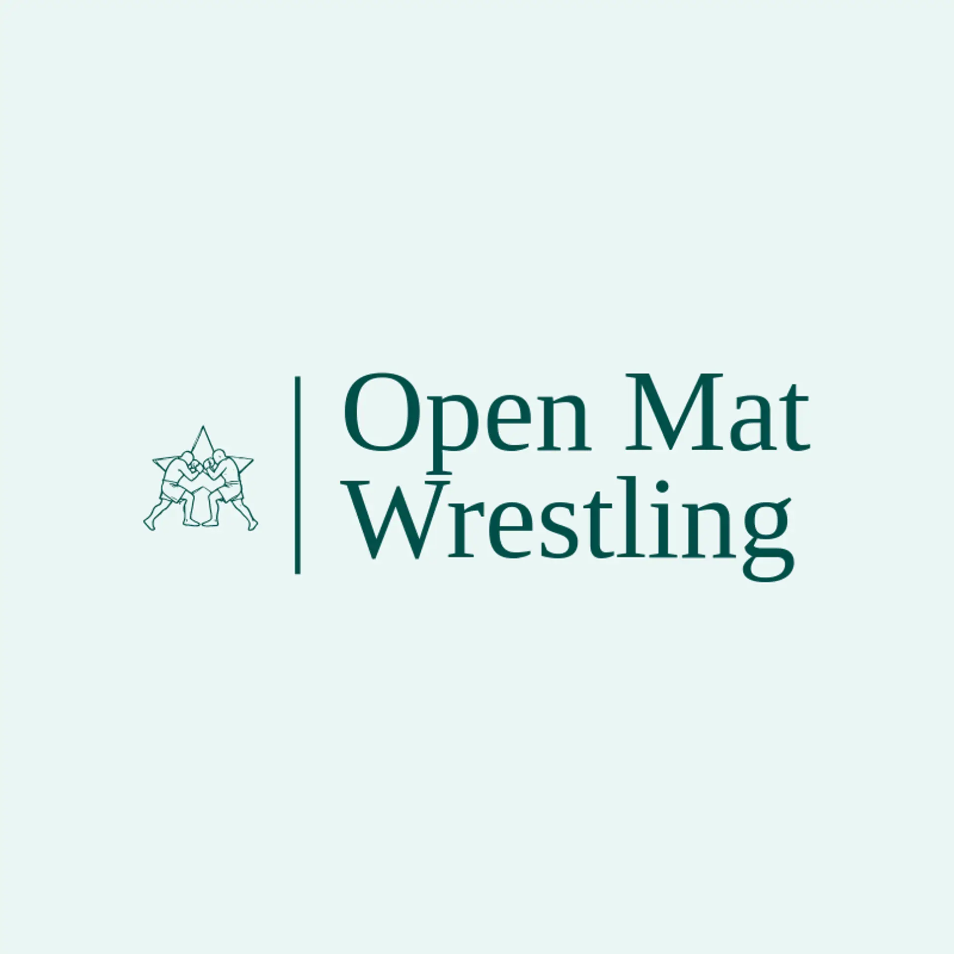 Open Mat Wrestling logo for pro wrestling