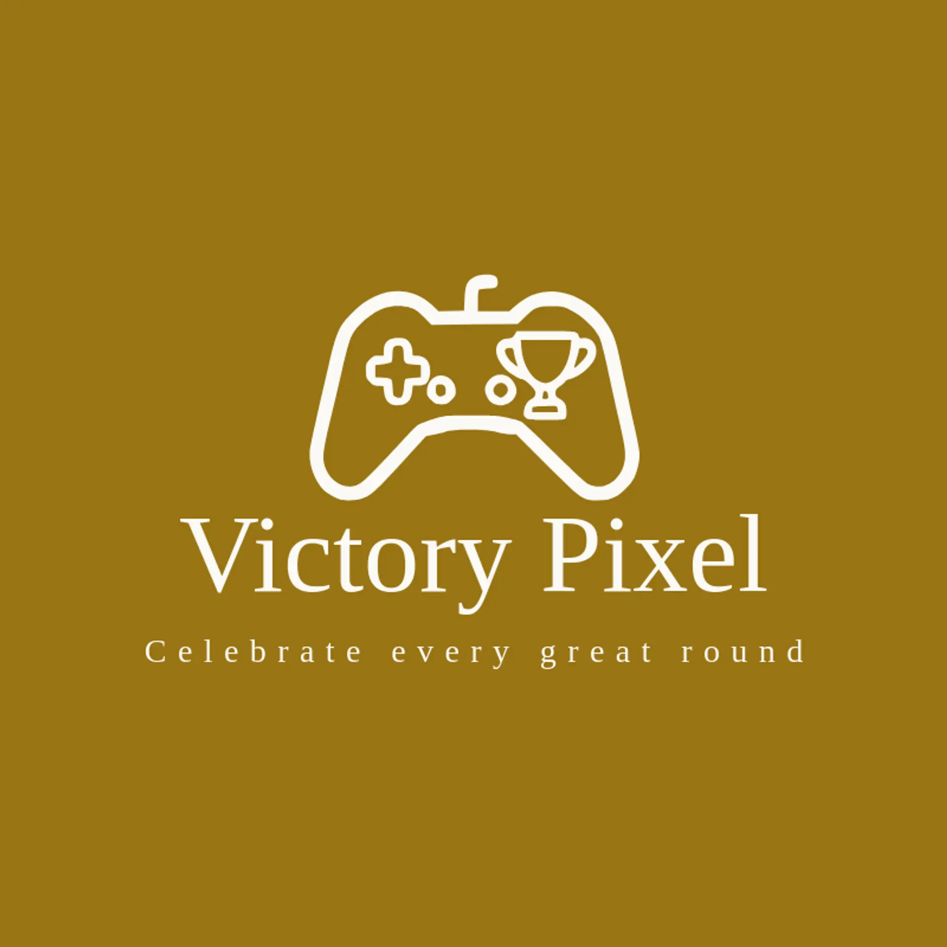 Victory Pixel logo for game controller