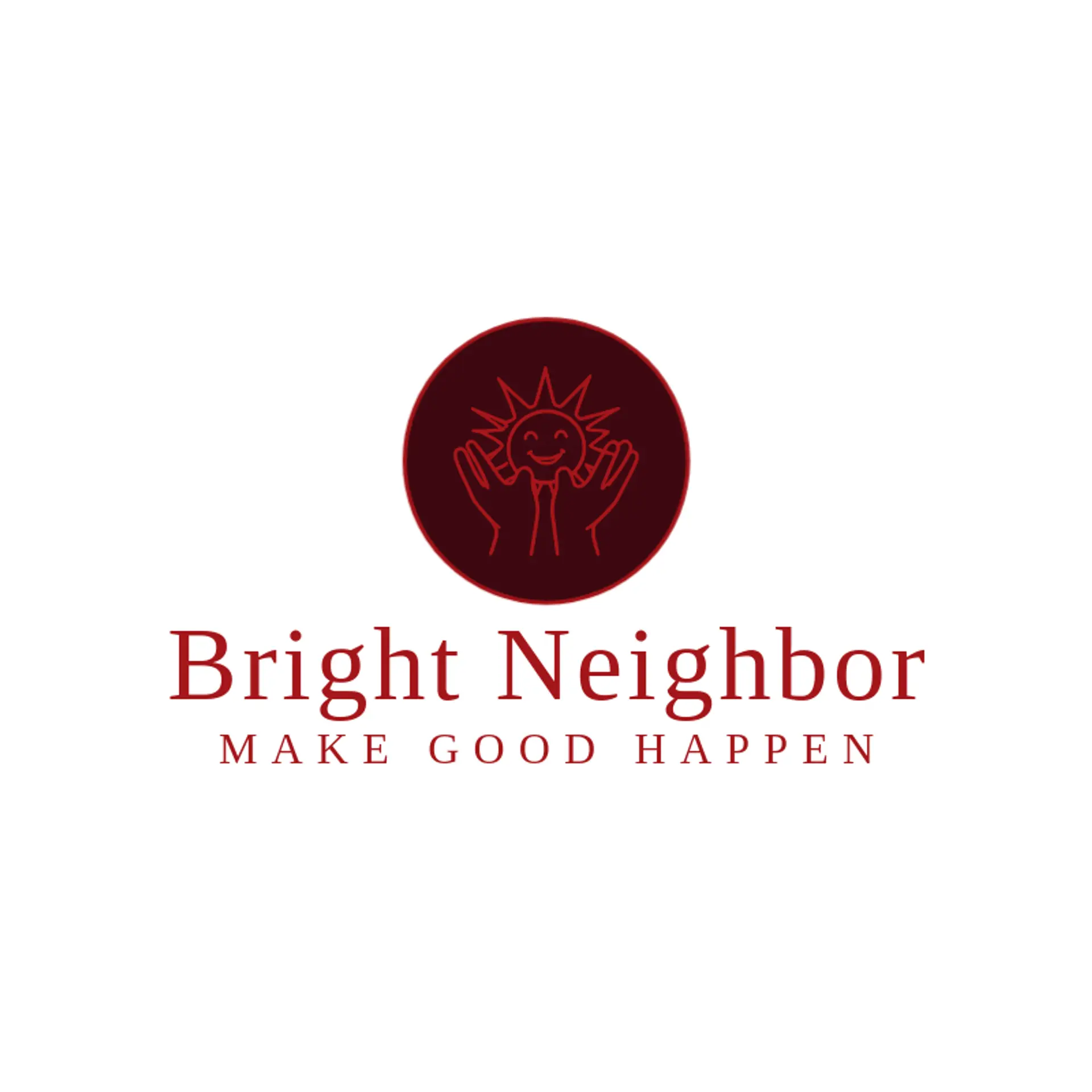 Bright Neighbor logo for volunteer