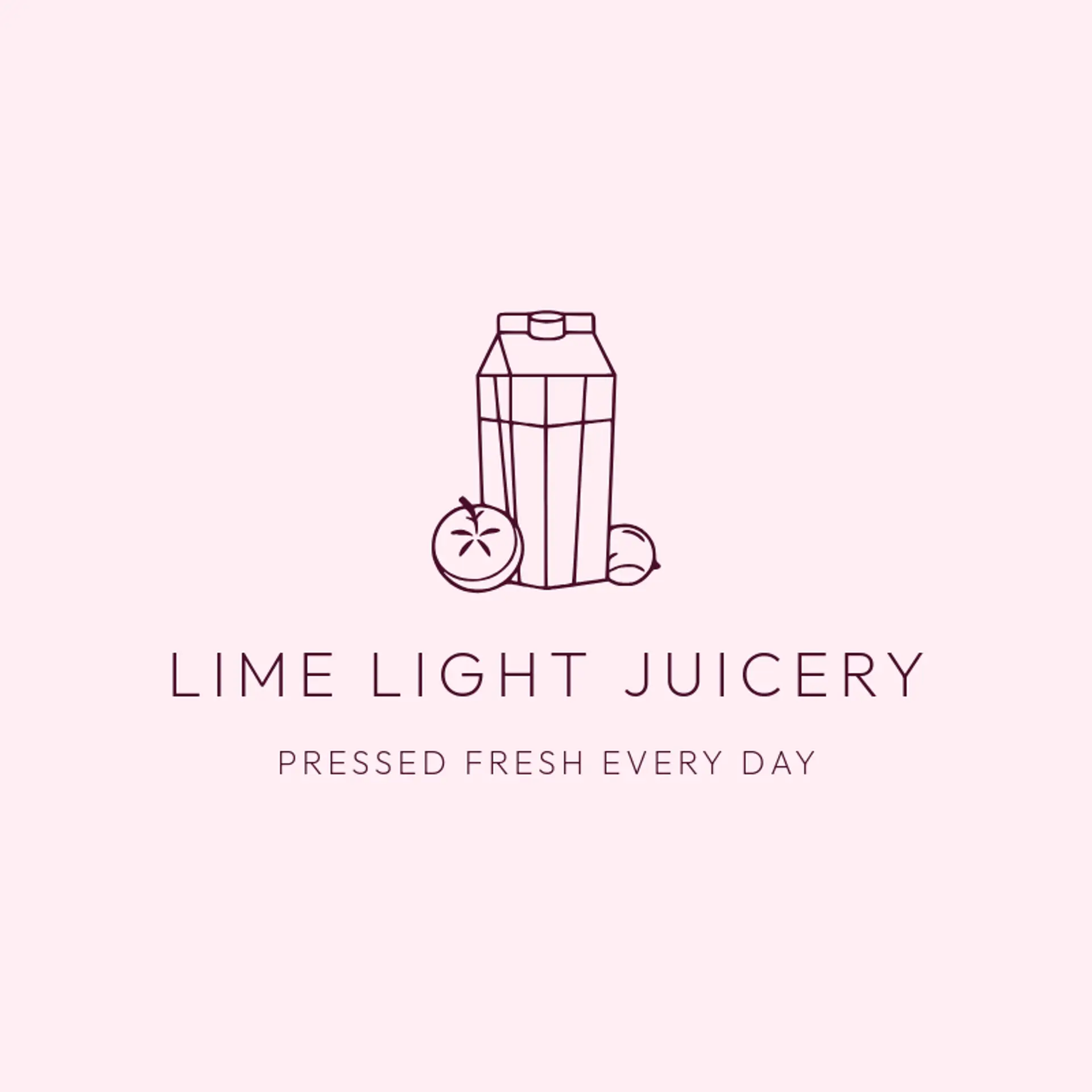 Lime Light Juicery logo for Lime