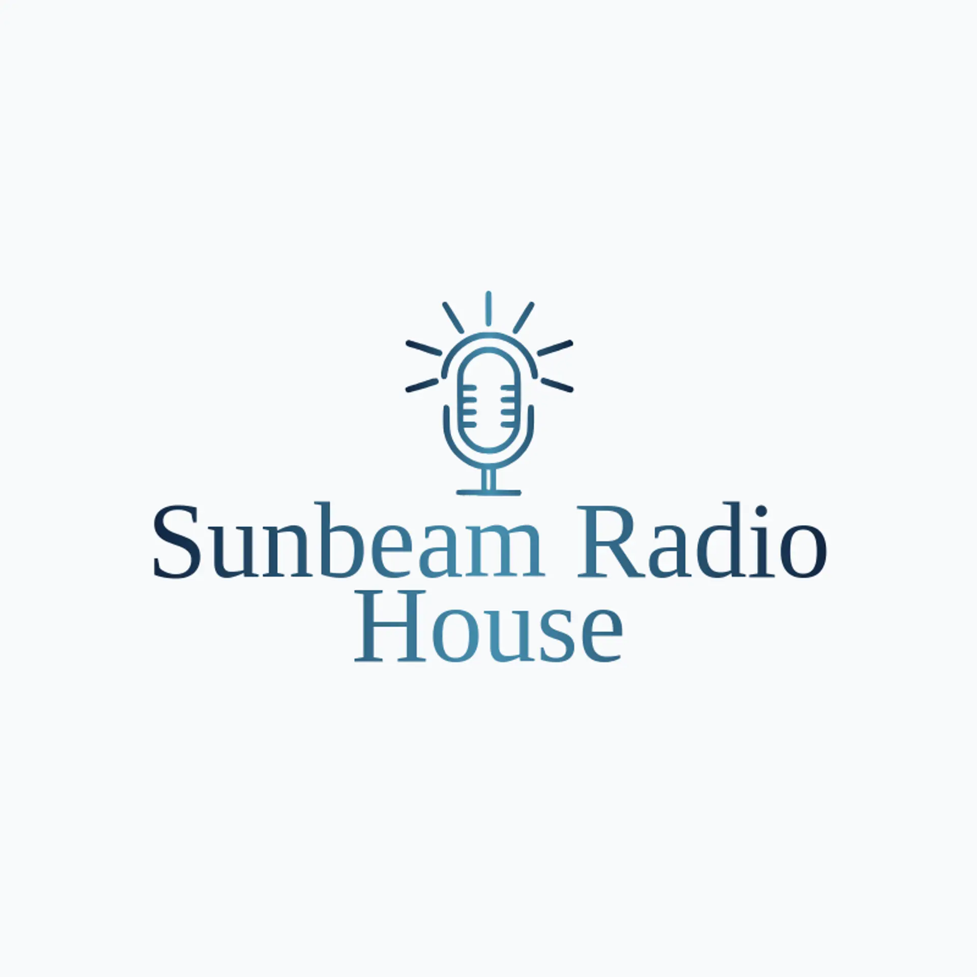 Sunbeam Radio House logo for broadcast