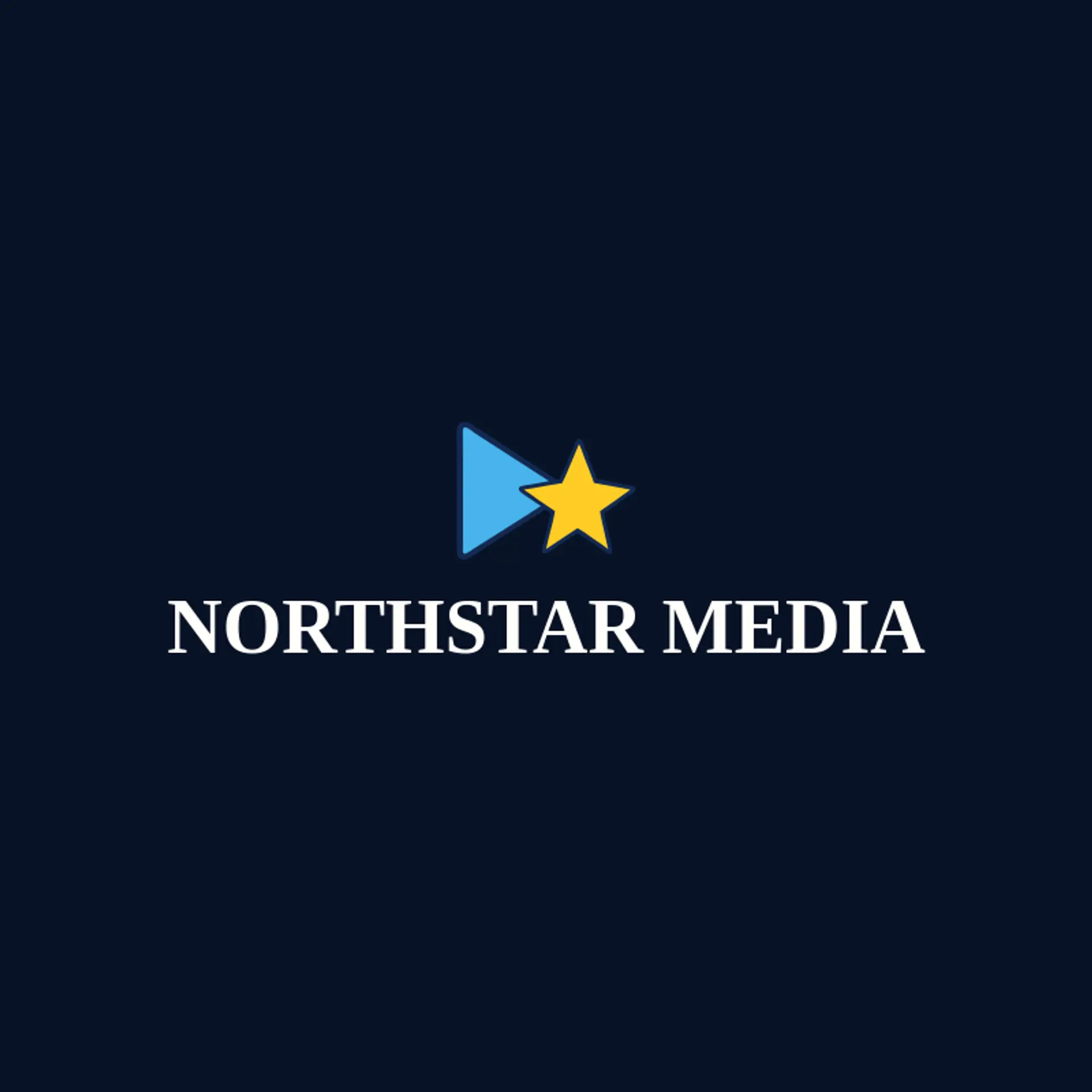 Northstar Media logo for media company