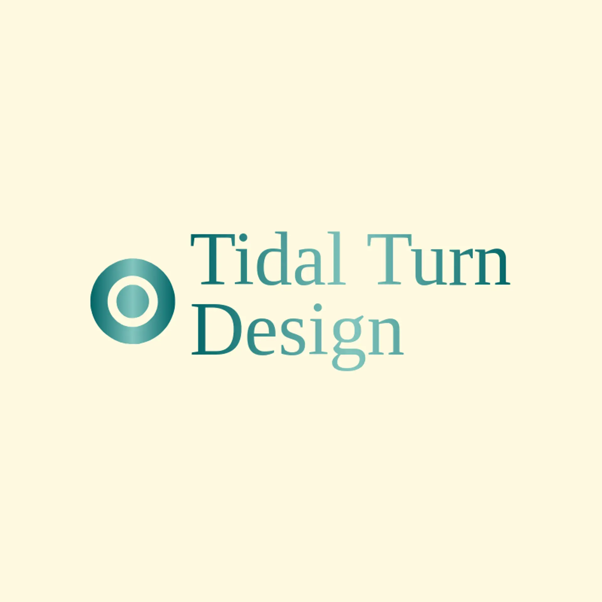 Tidal Turn Design logo for spiral