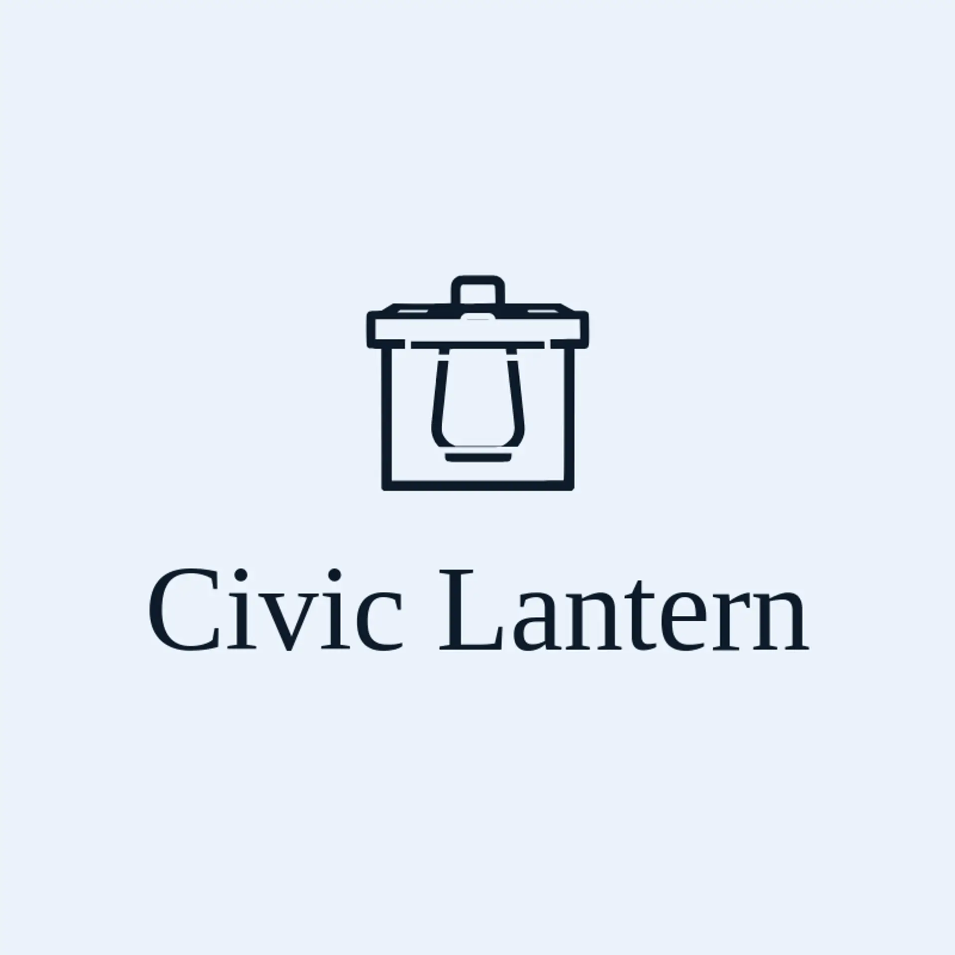 Civic Lantern logo for vote