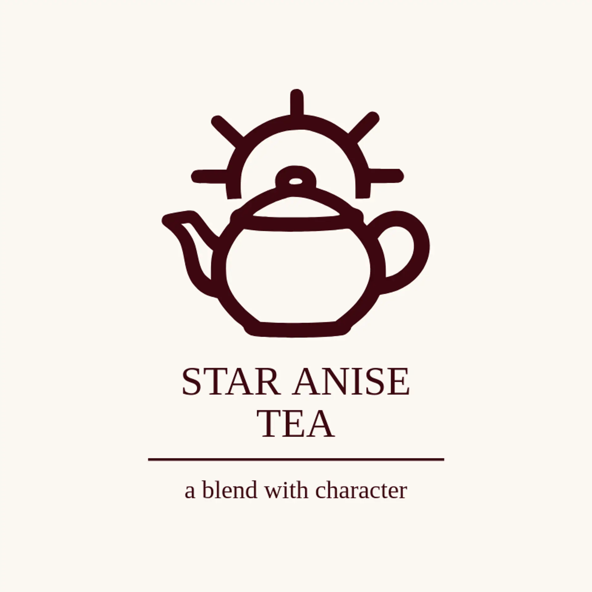 Star Anise Tea logo for chai