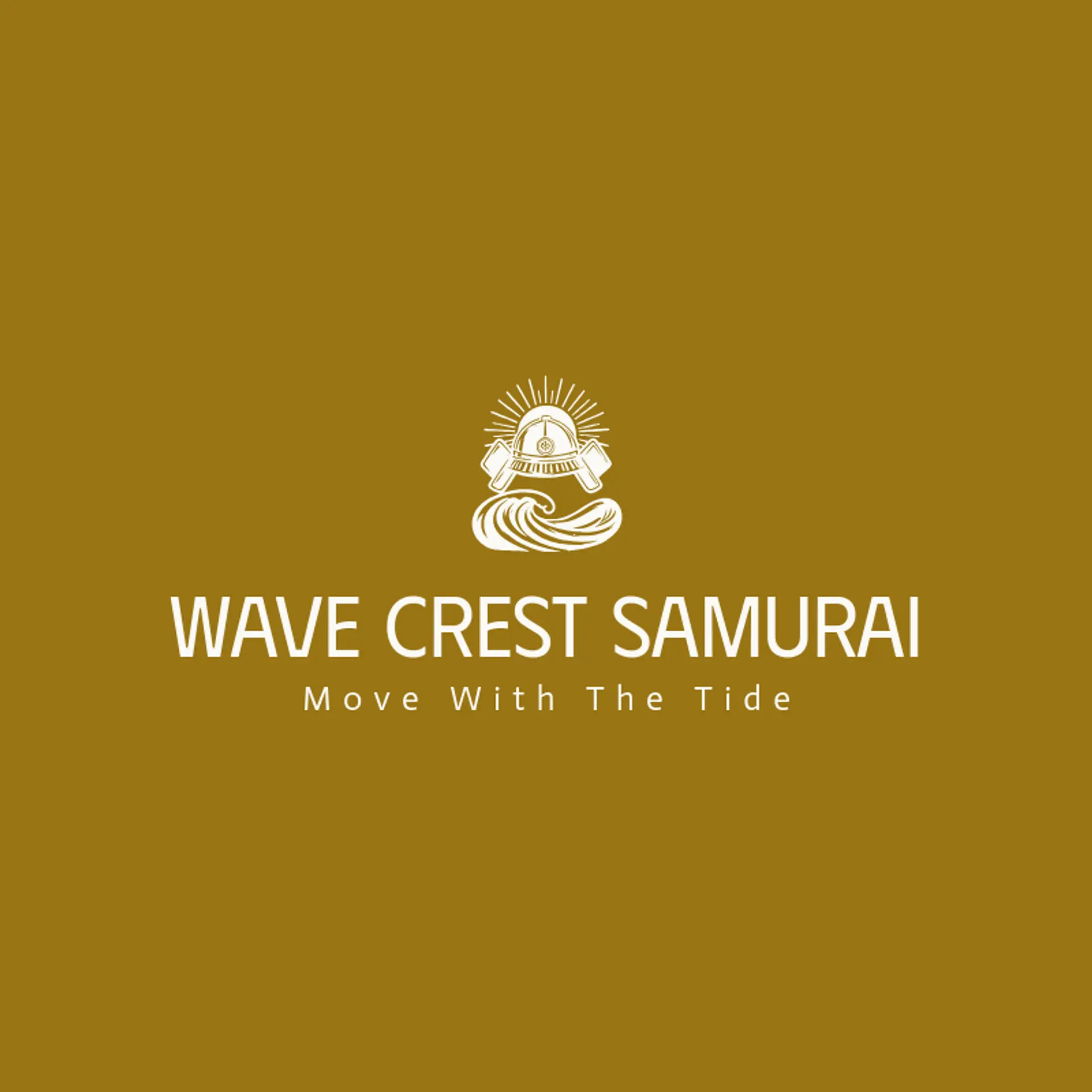Wave Crest Samurai logo for samurai