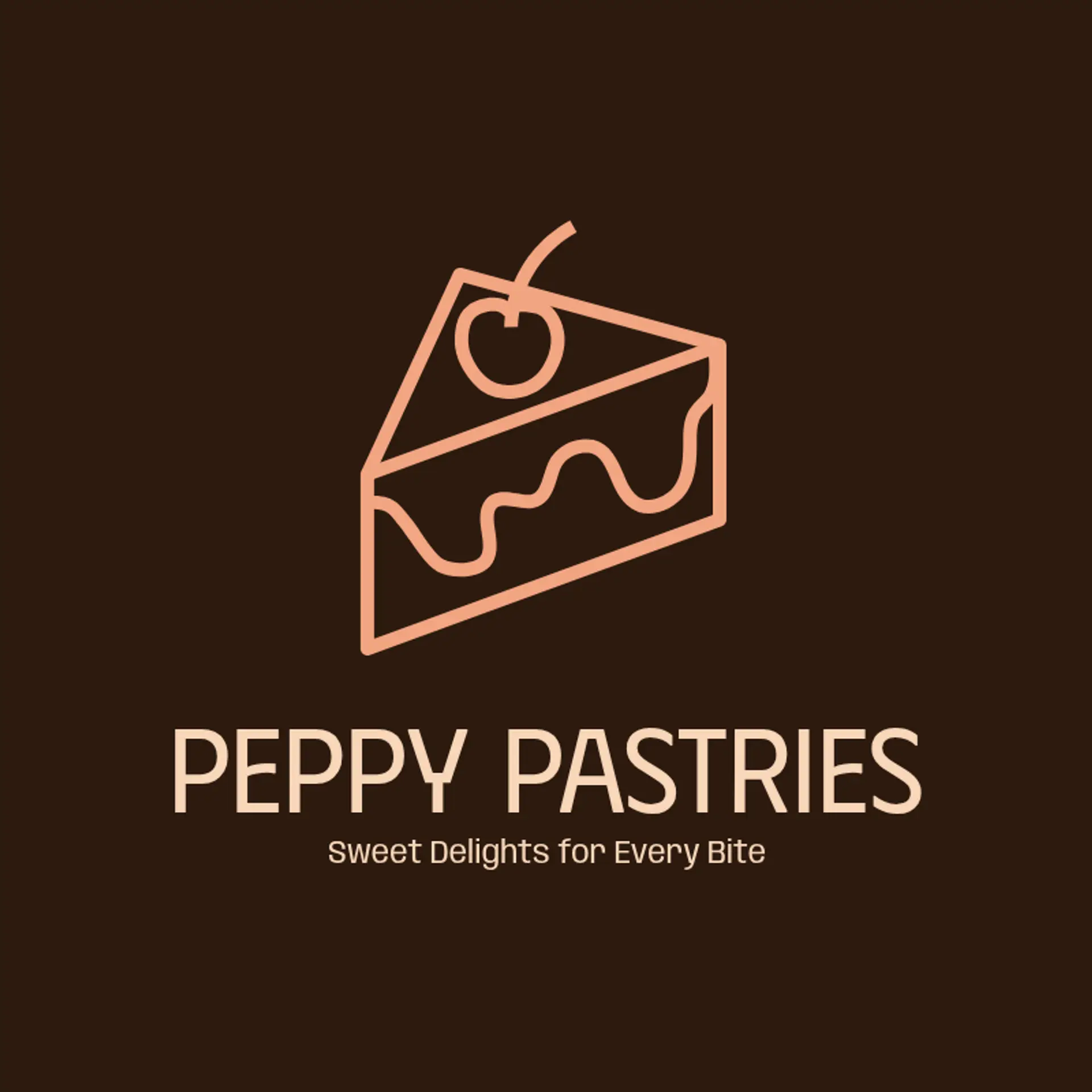 Sweet Blossom logo for cute bakery