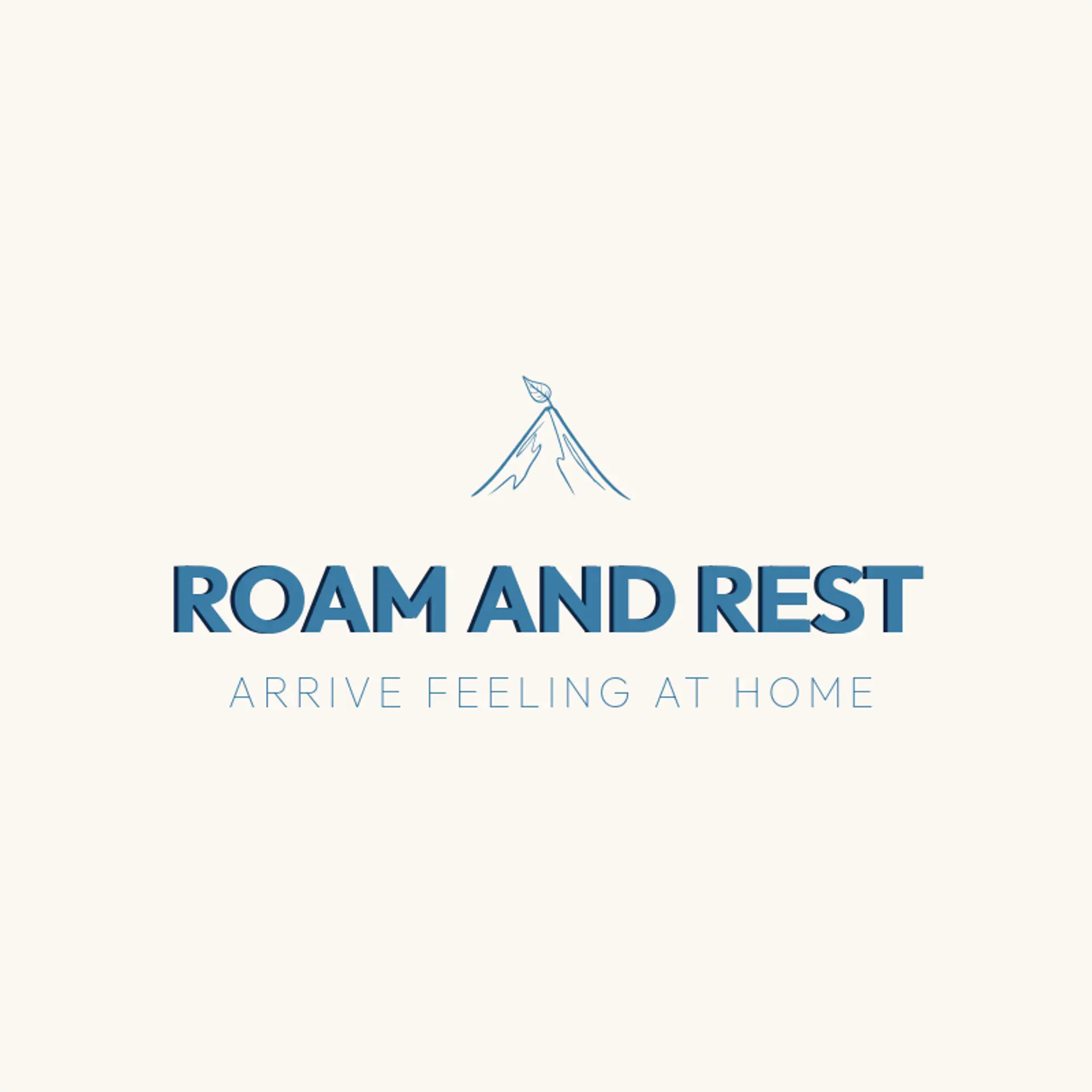 Roam And Rest logo for location