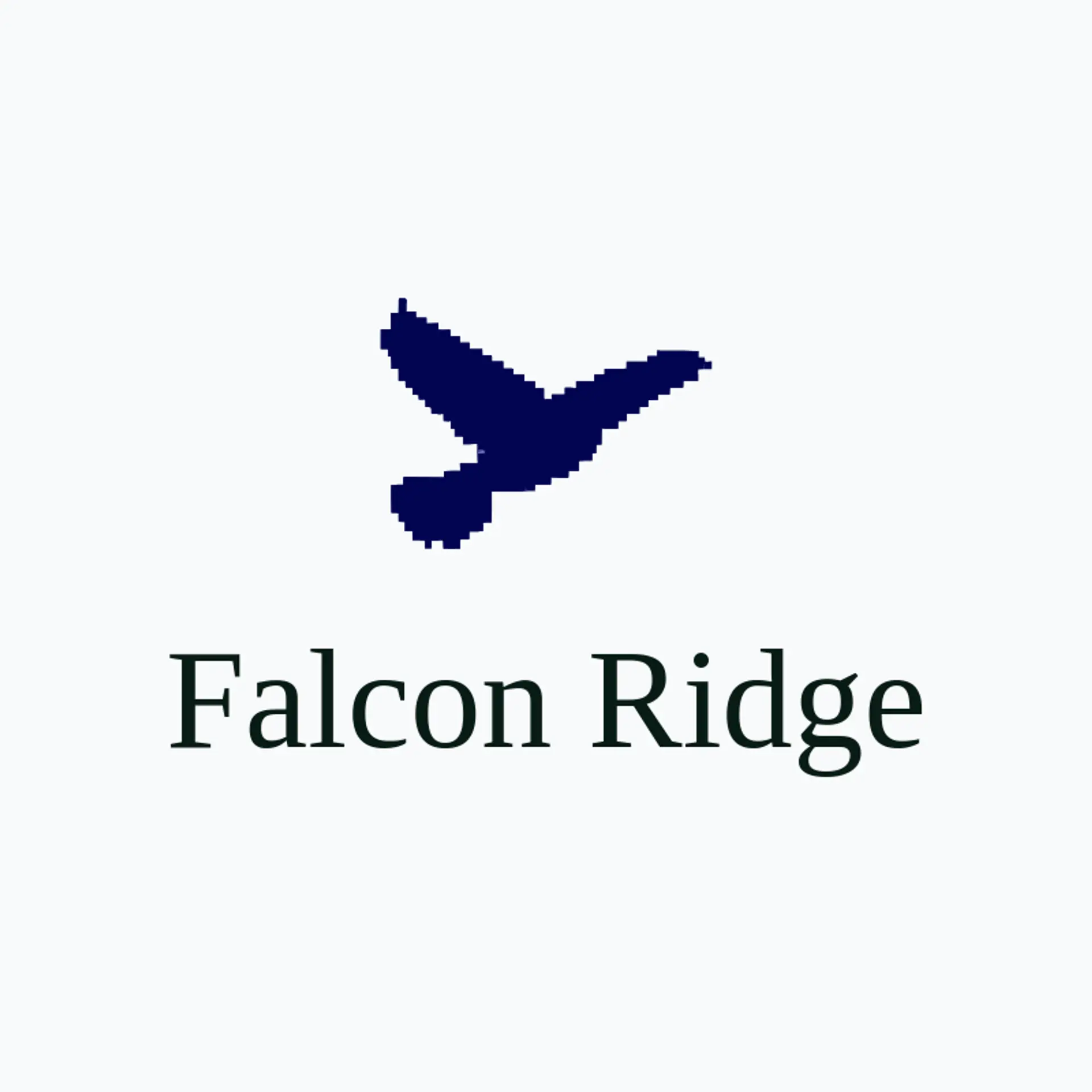 Falcon Ridge logo for air force