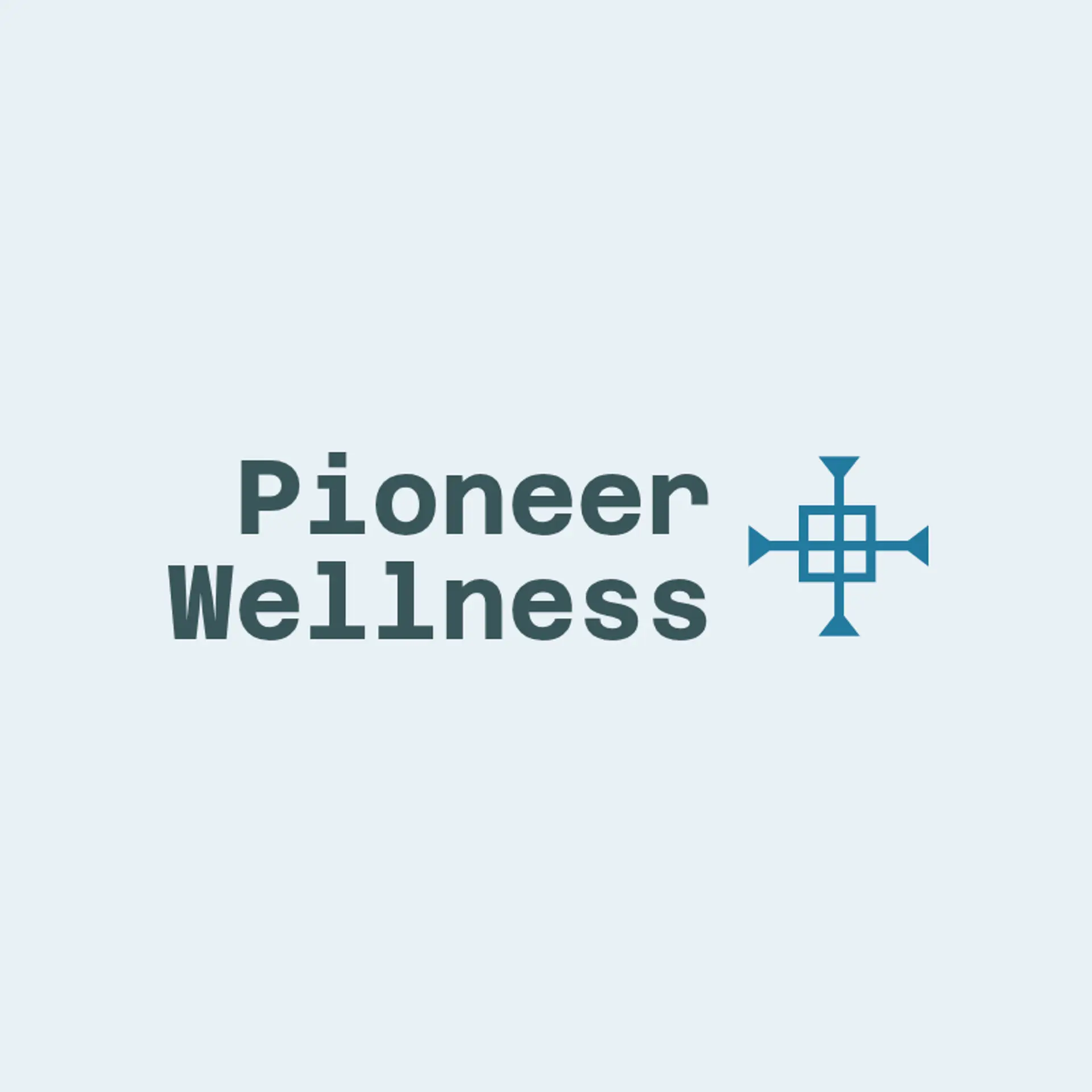 Pioneer Wellness logo for medical clinic