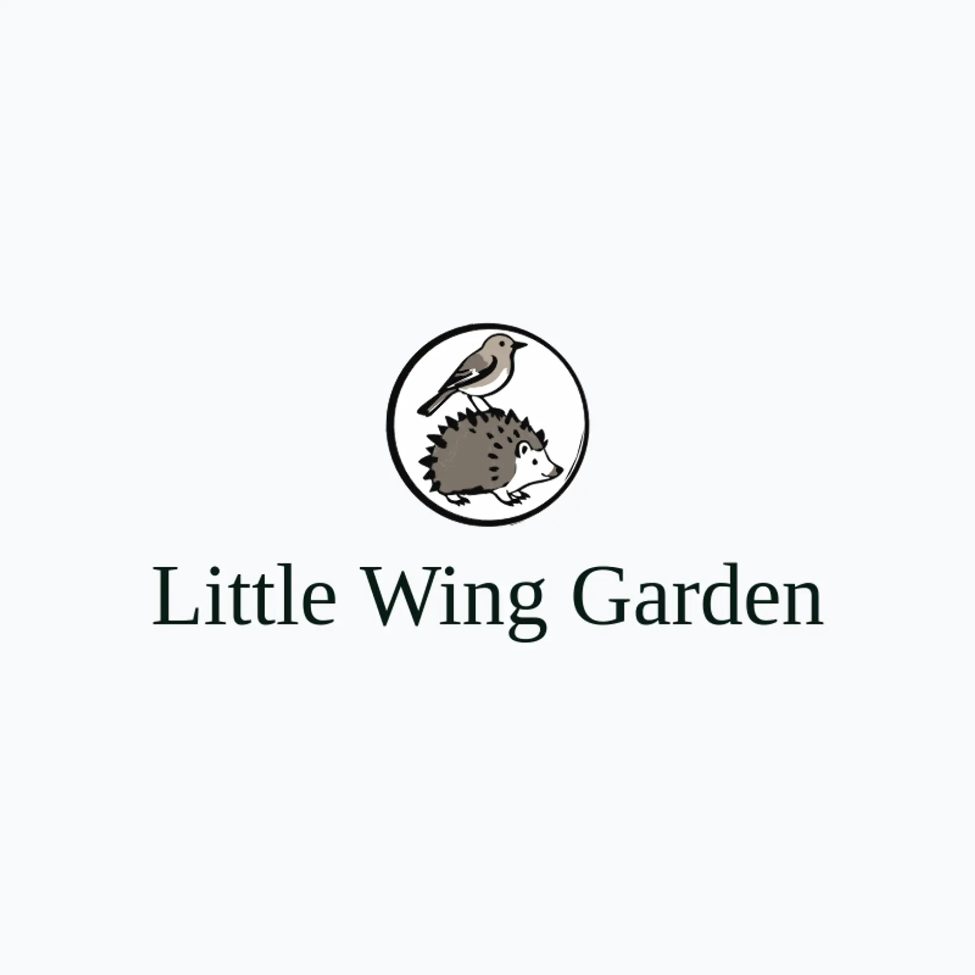 Little Wing Garden logo for robin