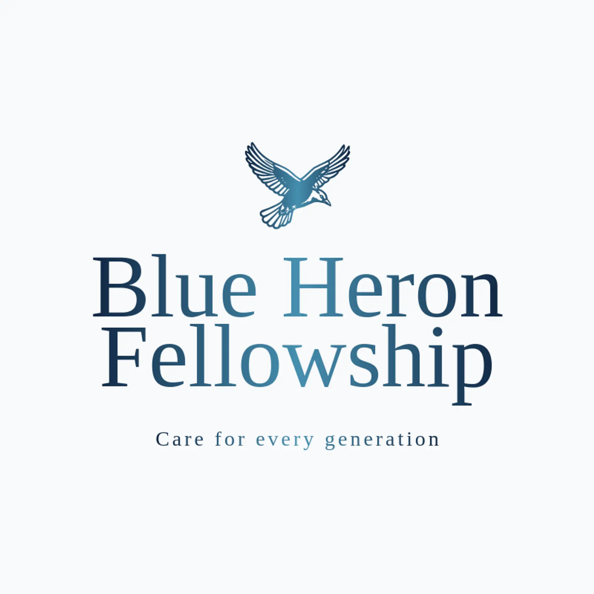 Blue Heron Fellowship logo for ministry