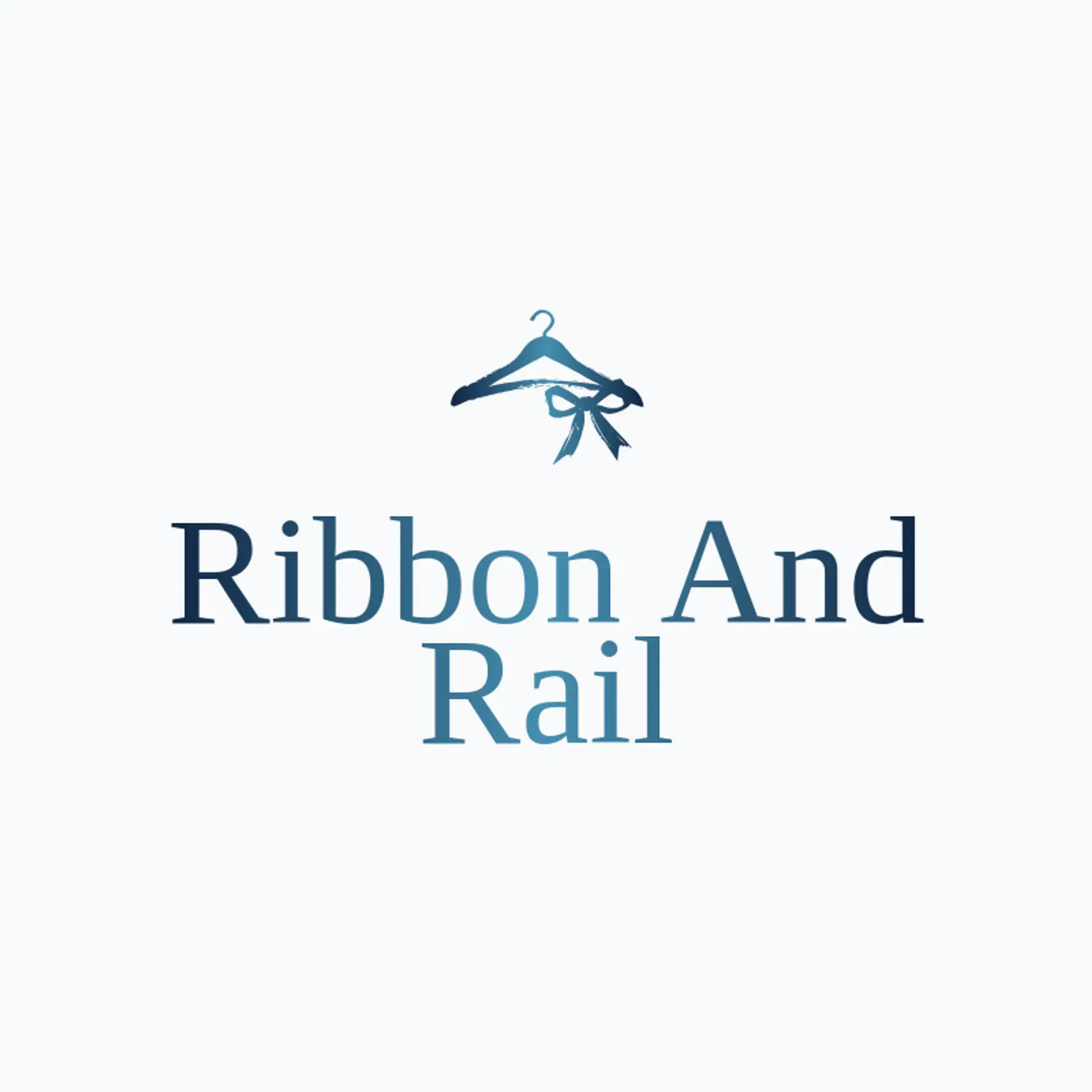 Ribbon and Rail logo for hanger