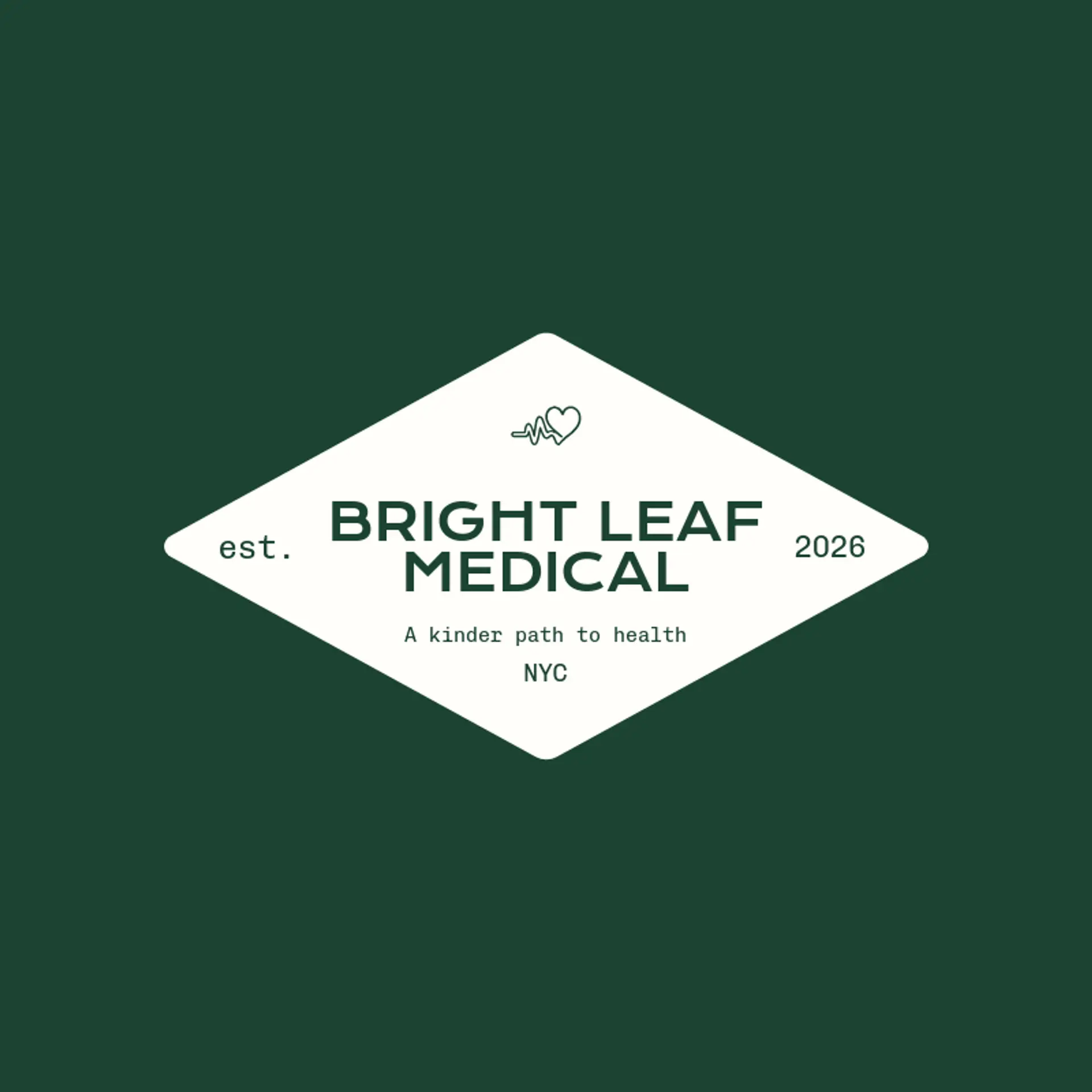 Bright Leaf Medical logo for clinic
