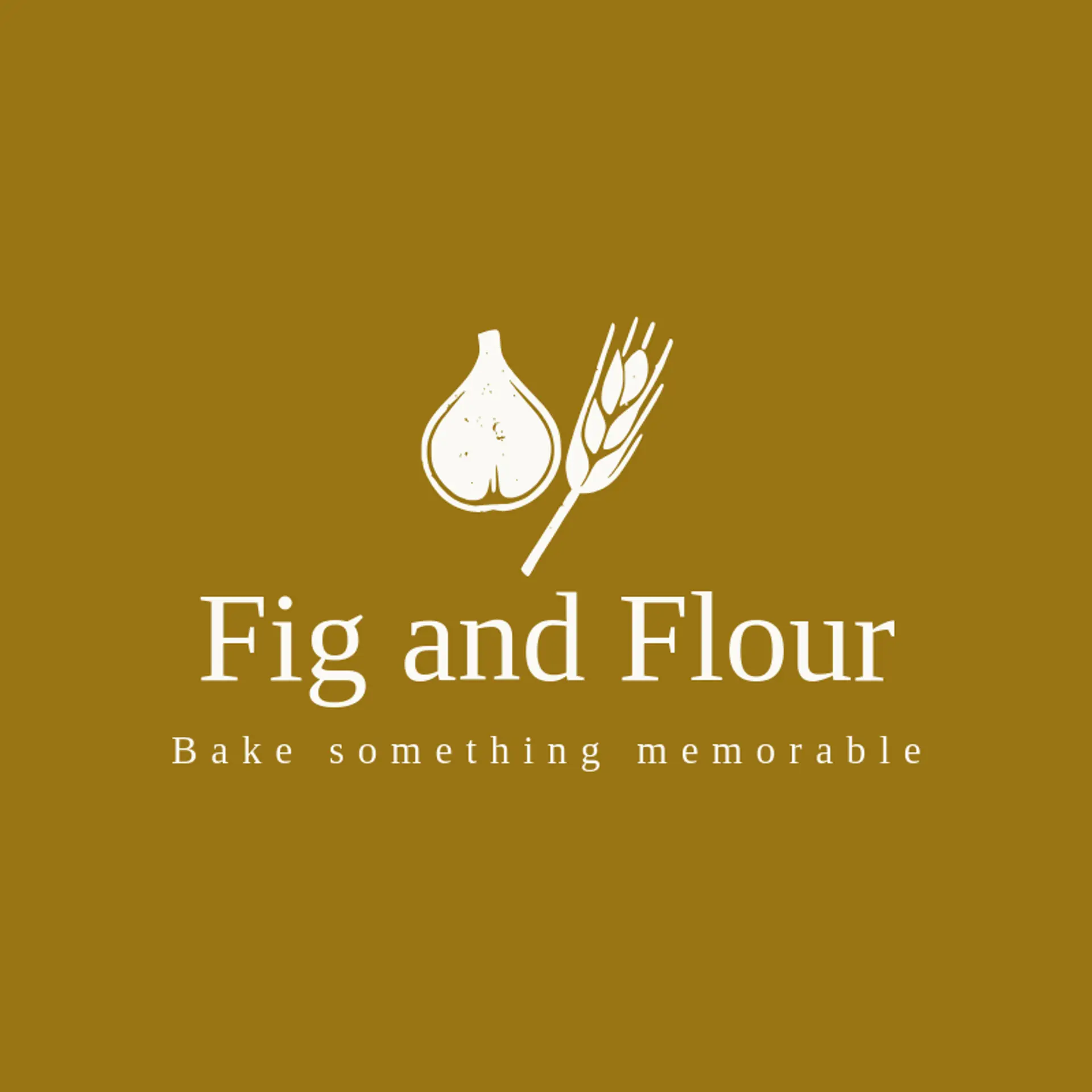 Fig and Flour logo for foodie