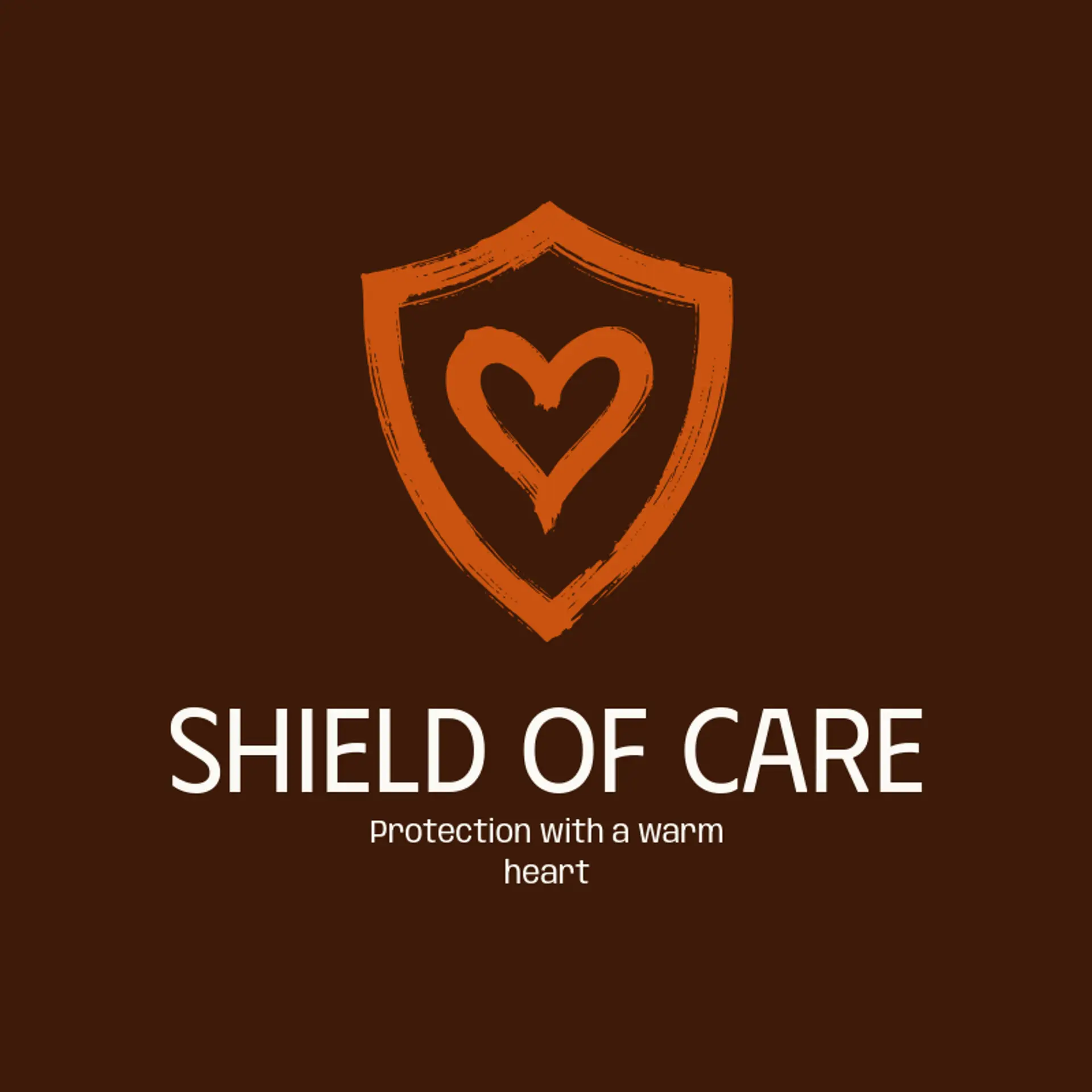 Shield of Care logo for care