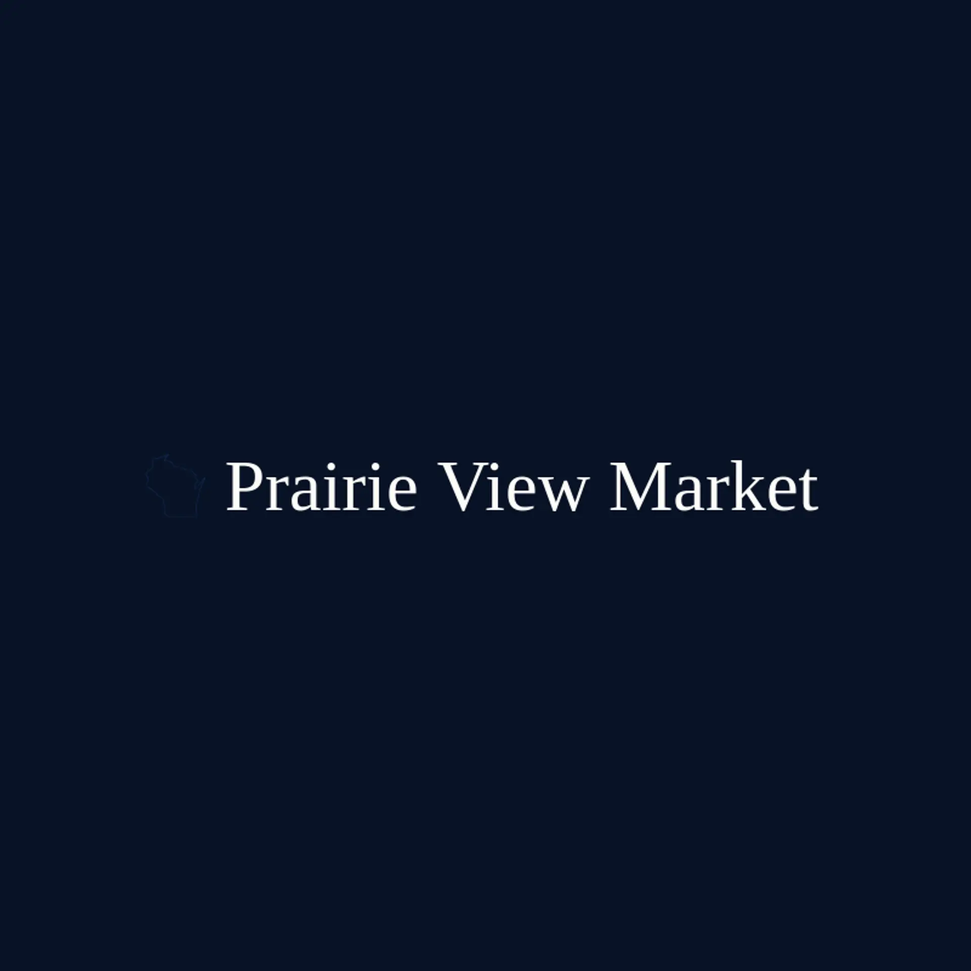 Prairie View Market logo for wisconsin
