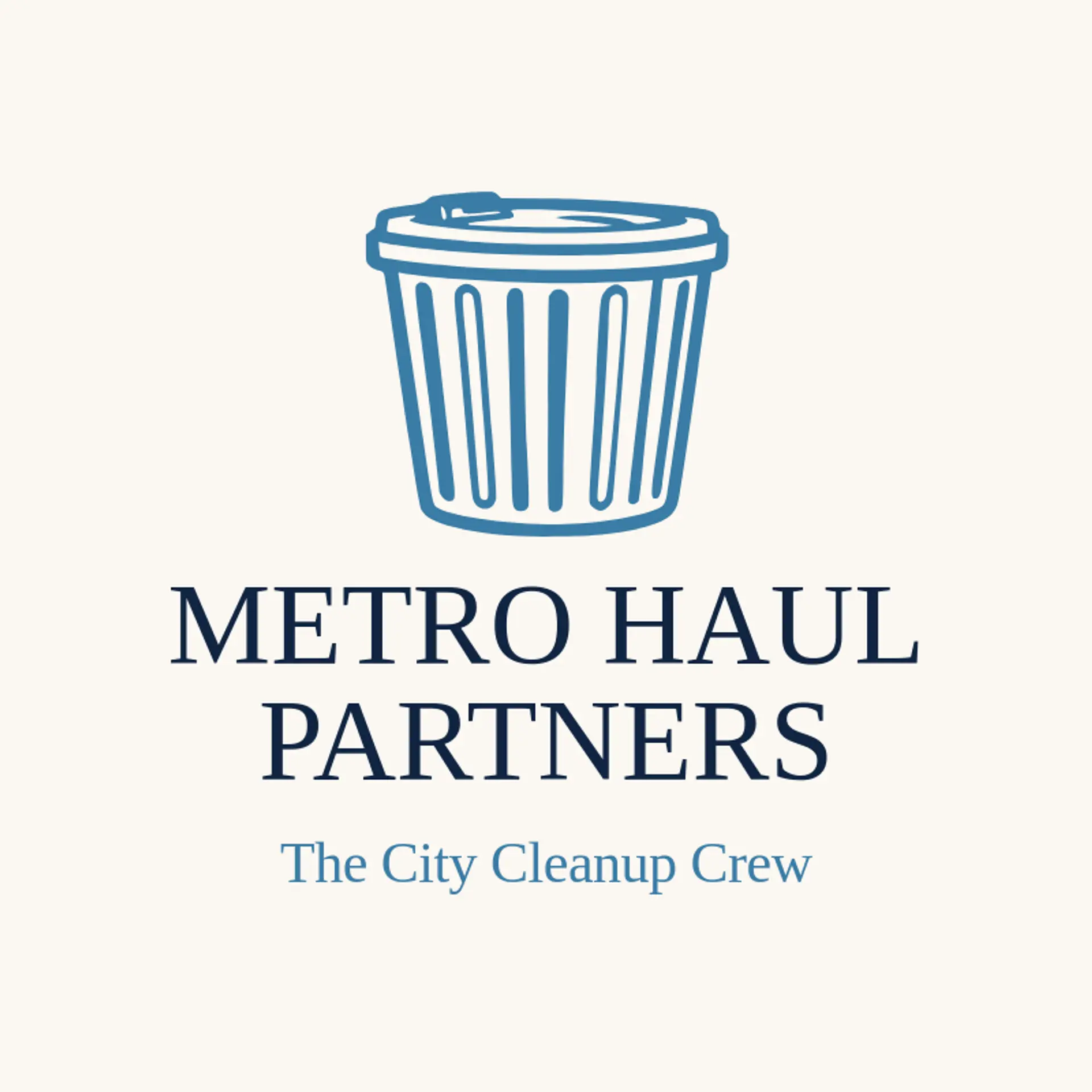 Metro Haul Partners logo for dumpster