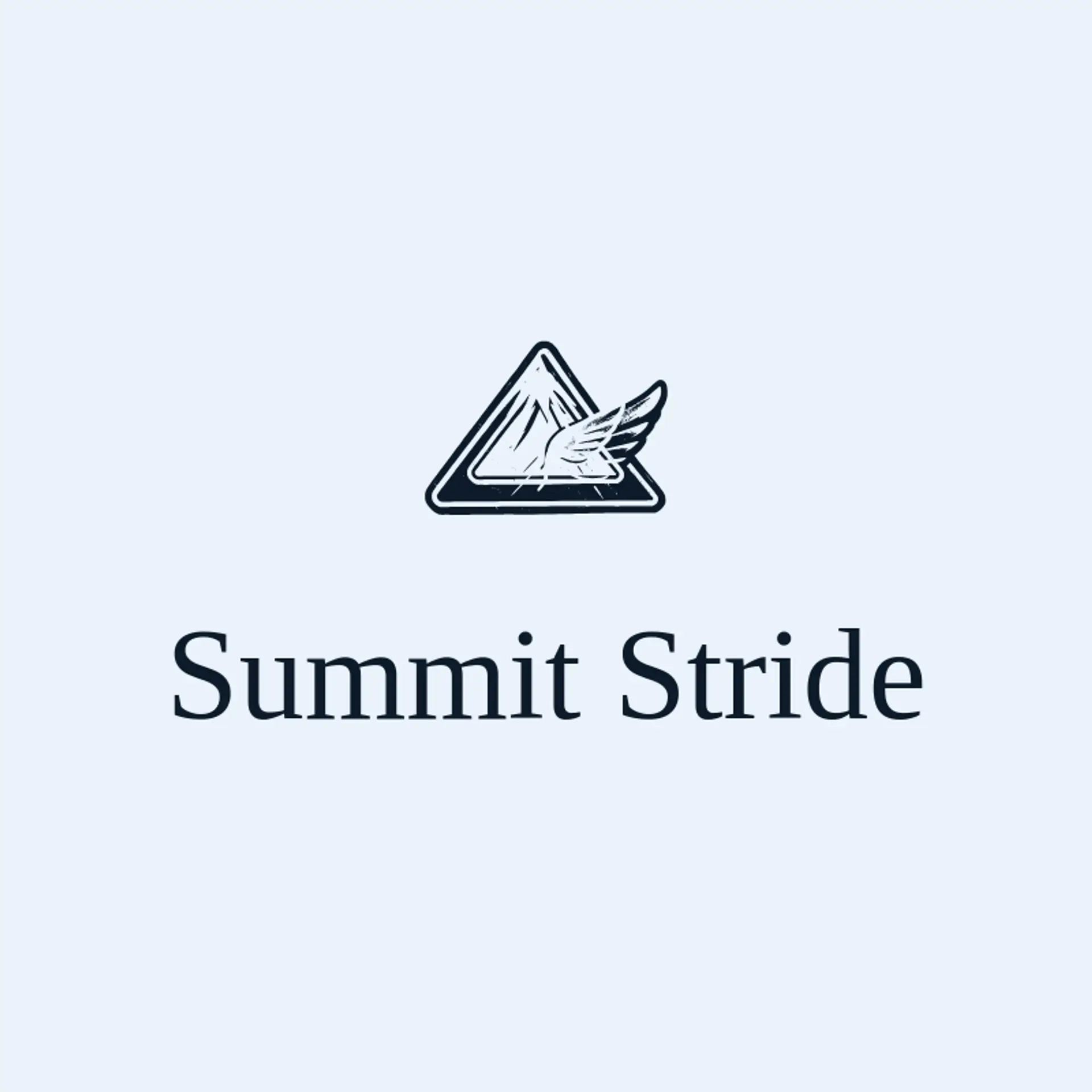 Summit Stride logo for running