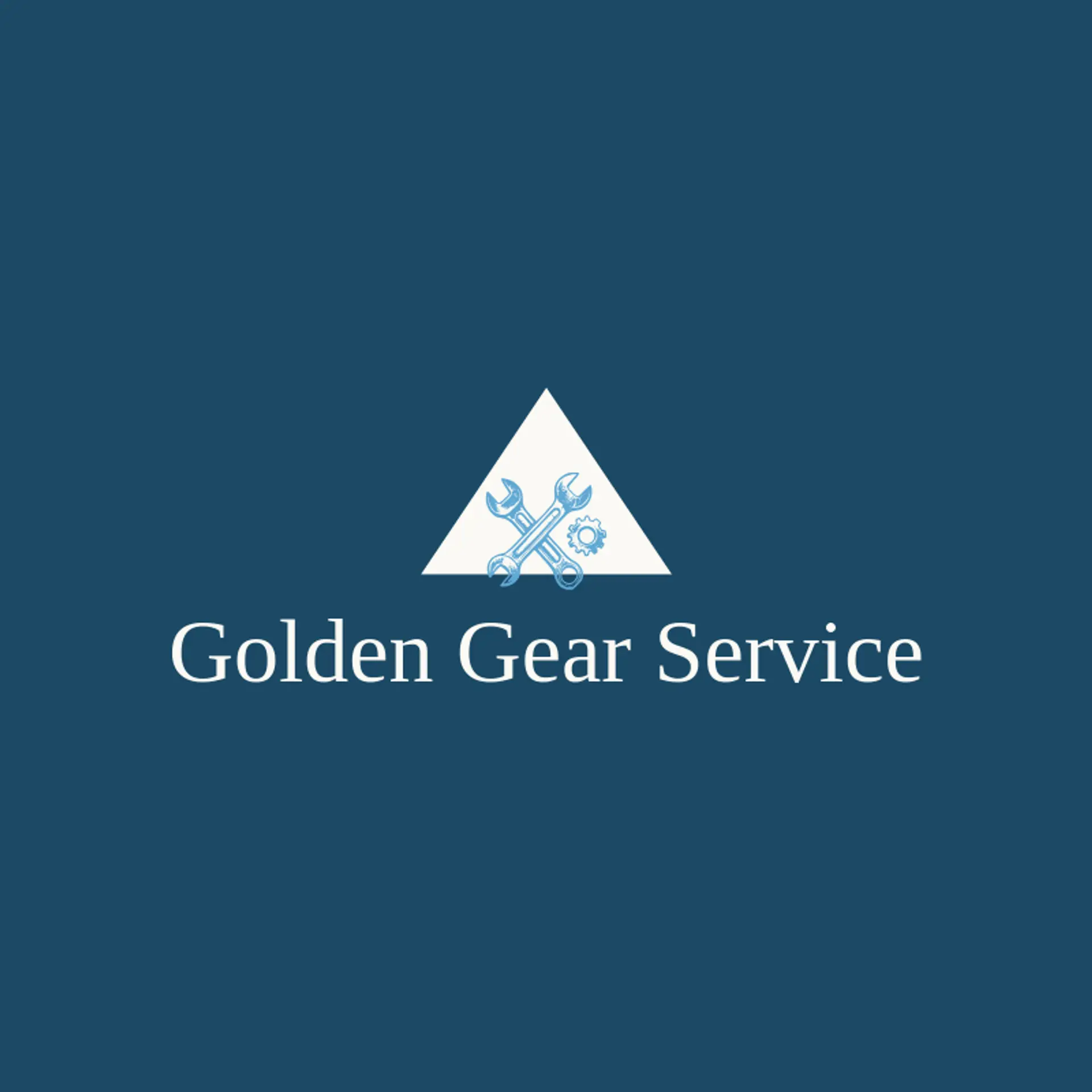 Golden Gear Service logo for repair