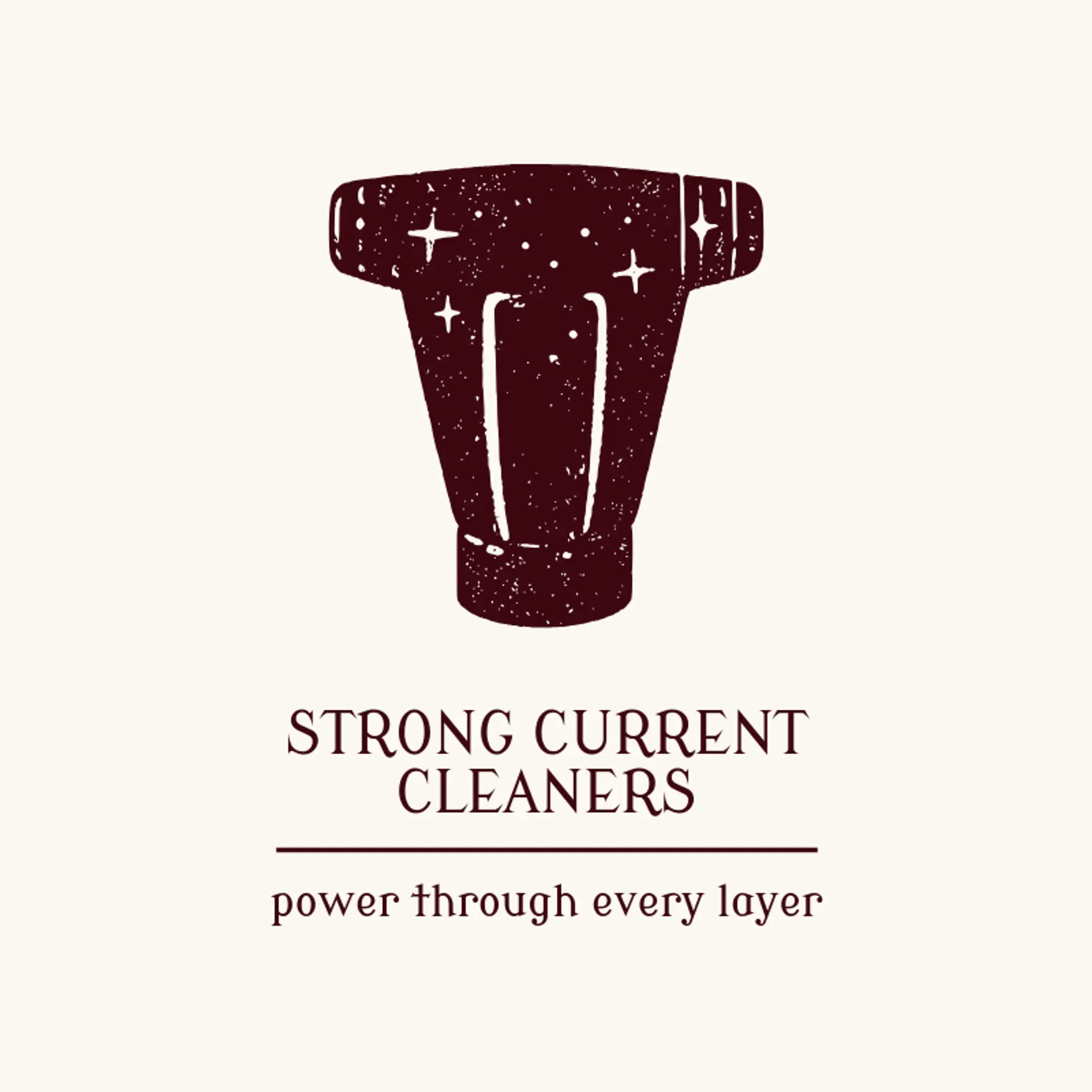 Strong Current Cleaners logo for pressure wash
