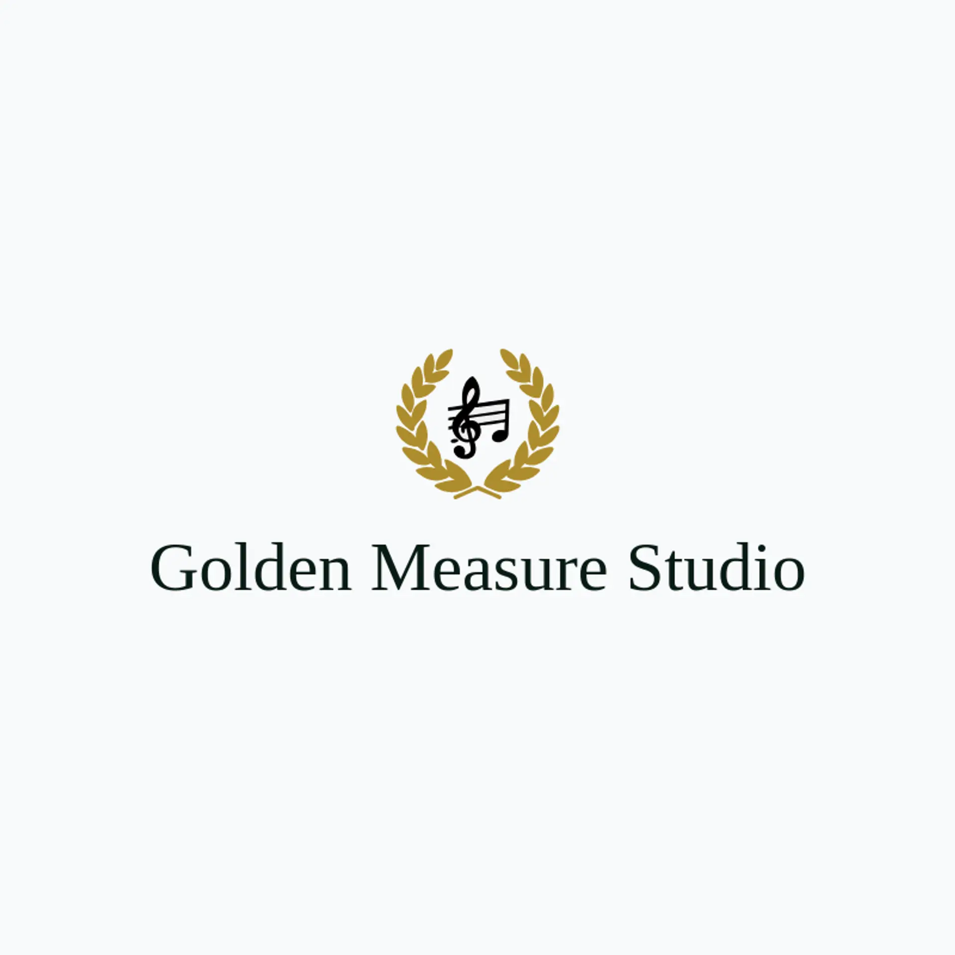 Golden Measure Studio logo for symphony
