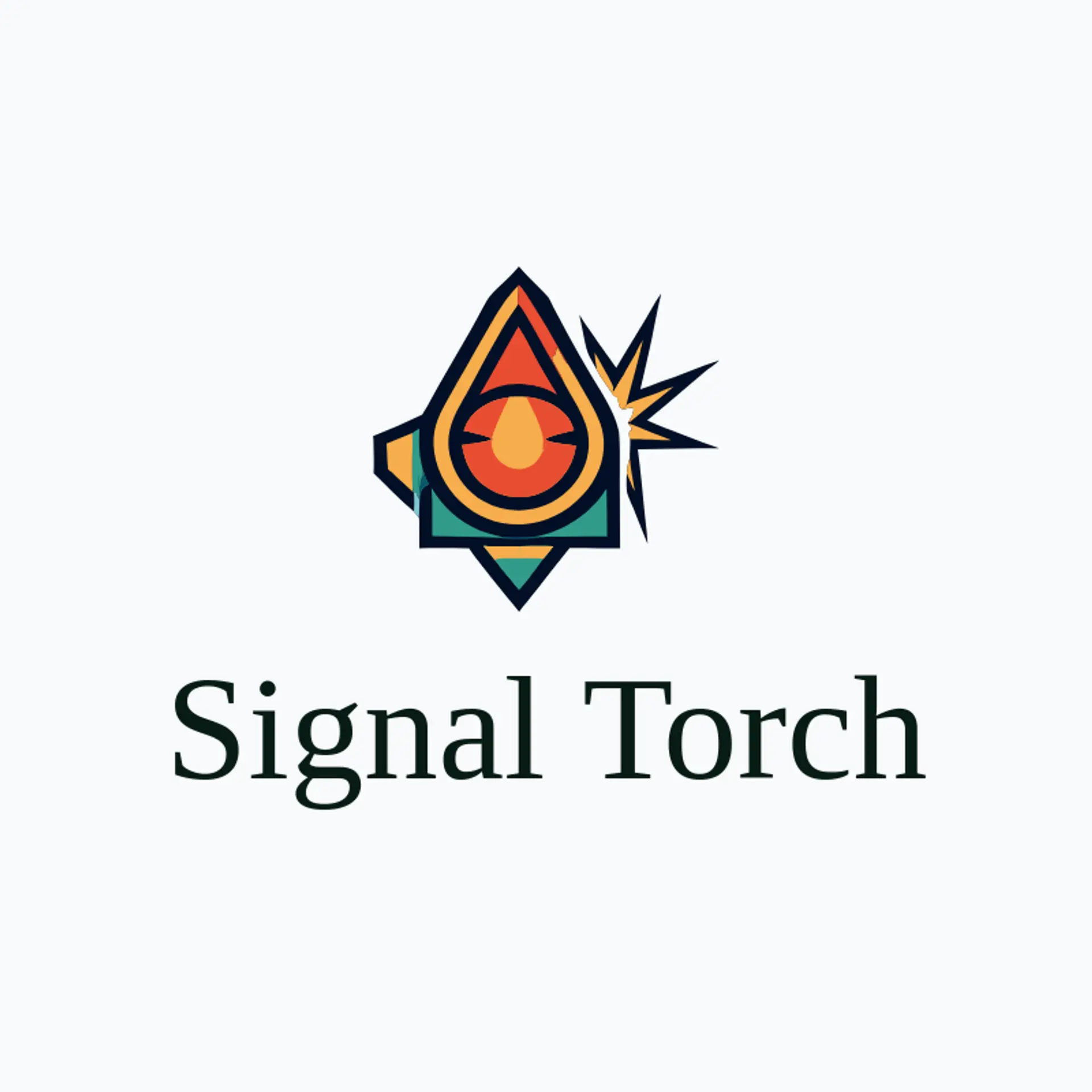 Signal Torch logo for fire station