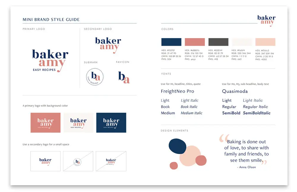 Style guide example