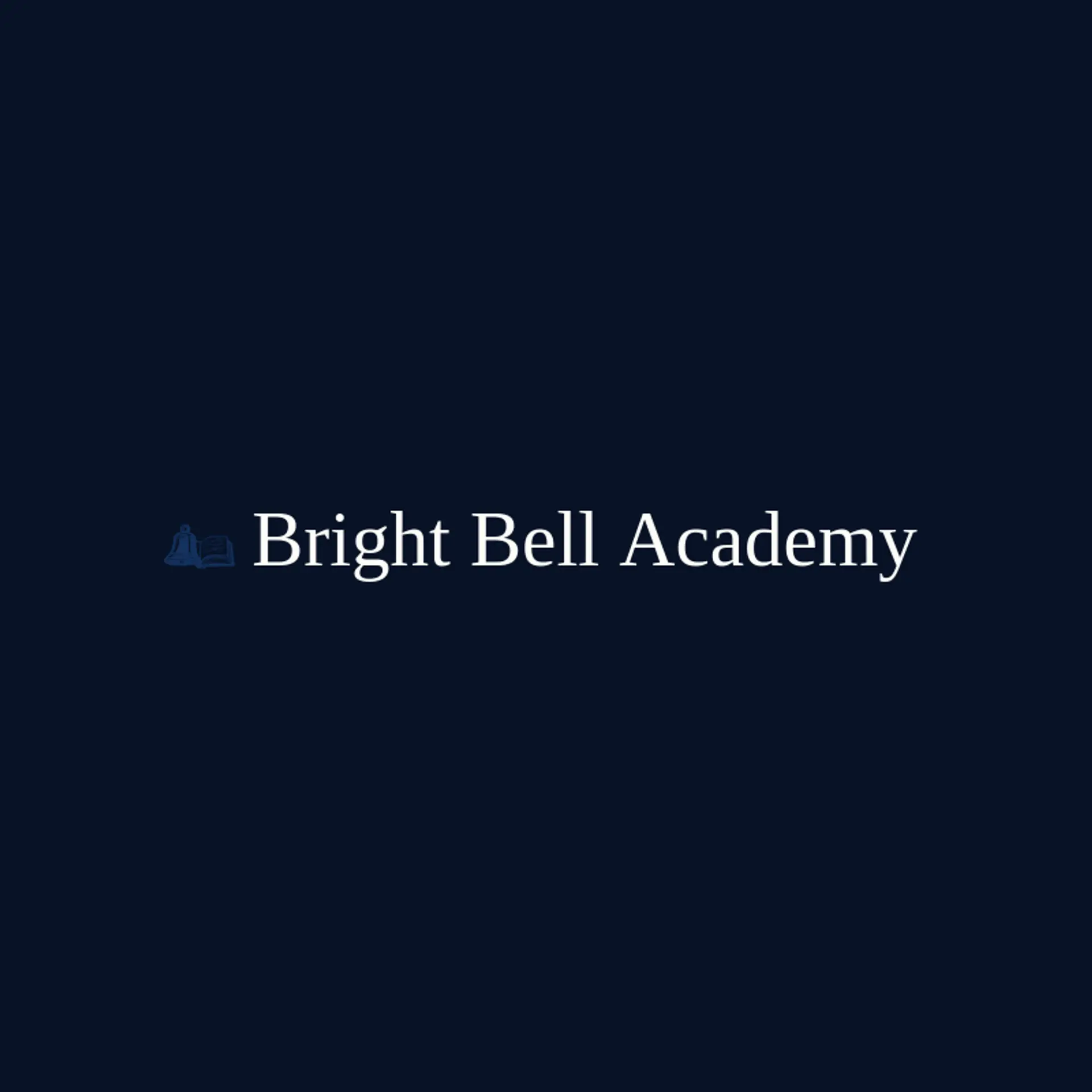 Bright Bell Academy logo for class