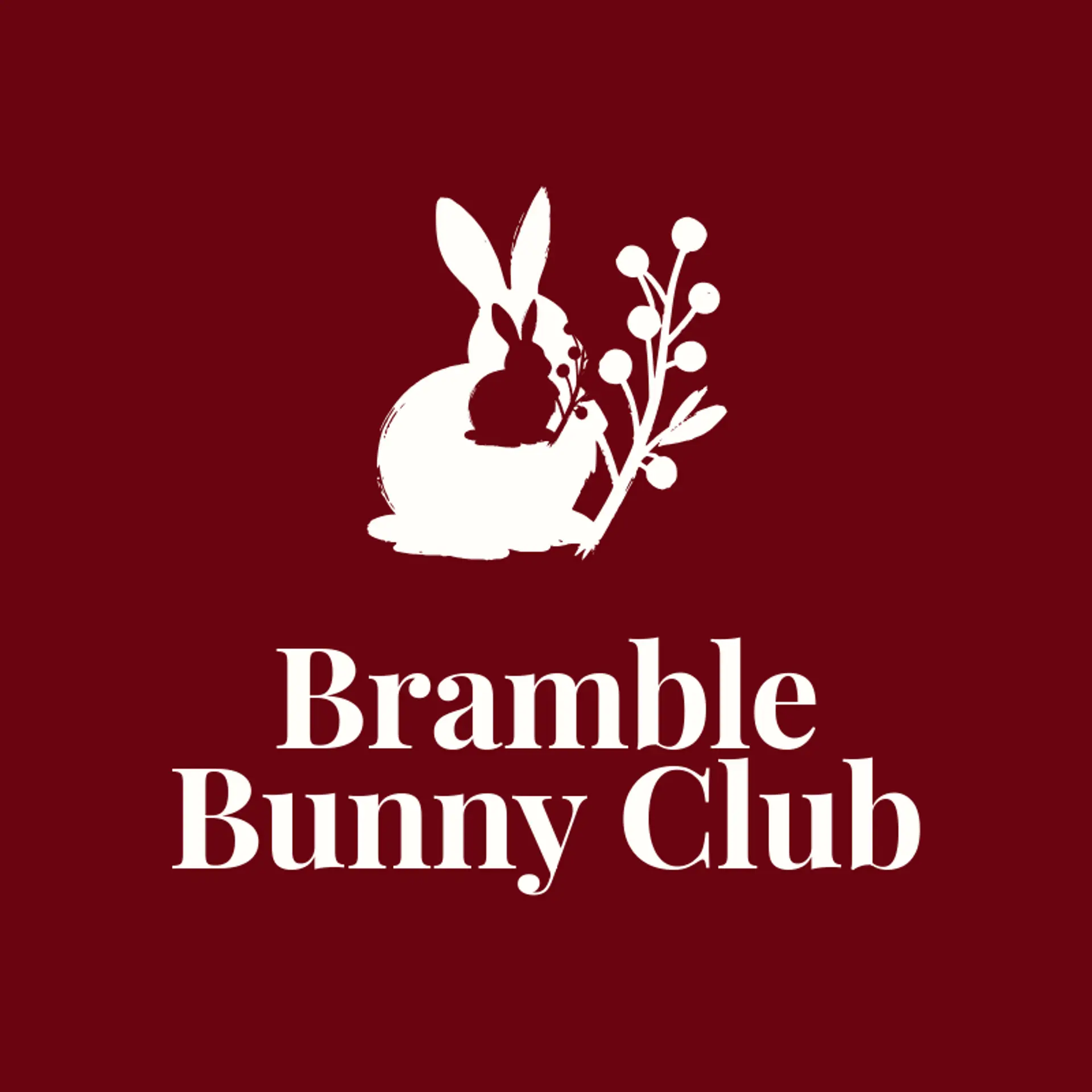Bramble Bunny Club logo for bunny