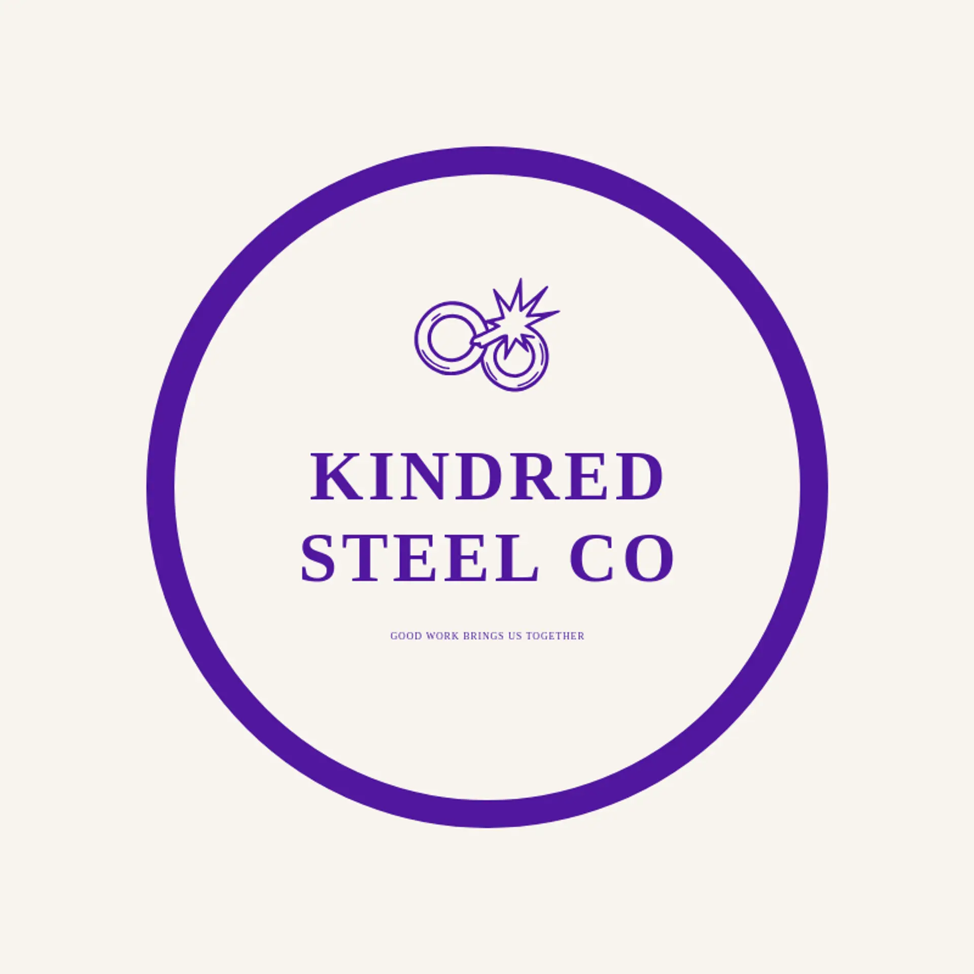 Kindred Steel Co logo for fabrication